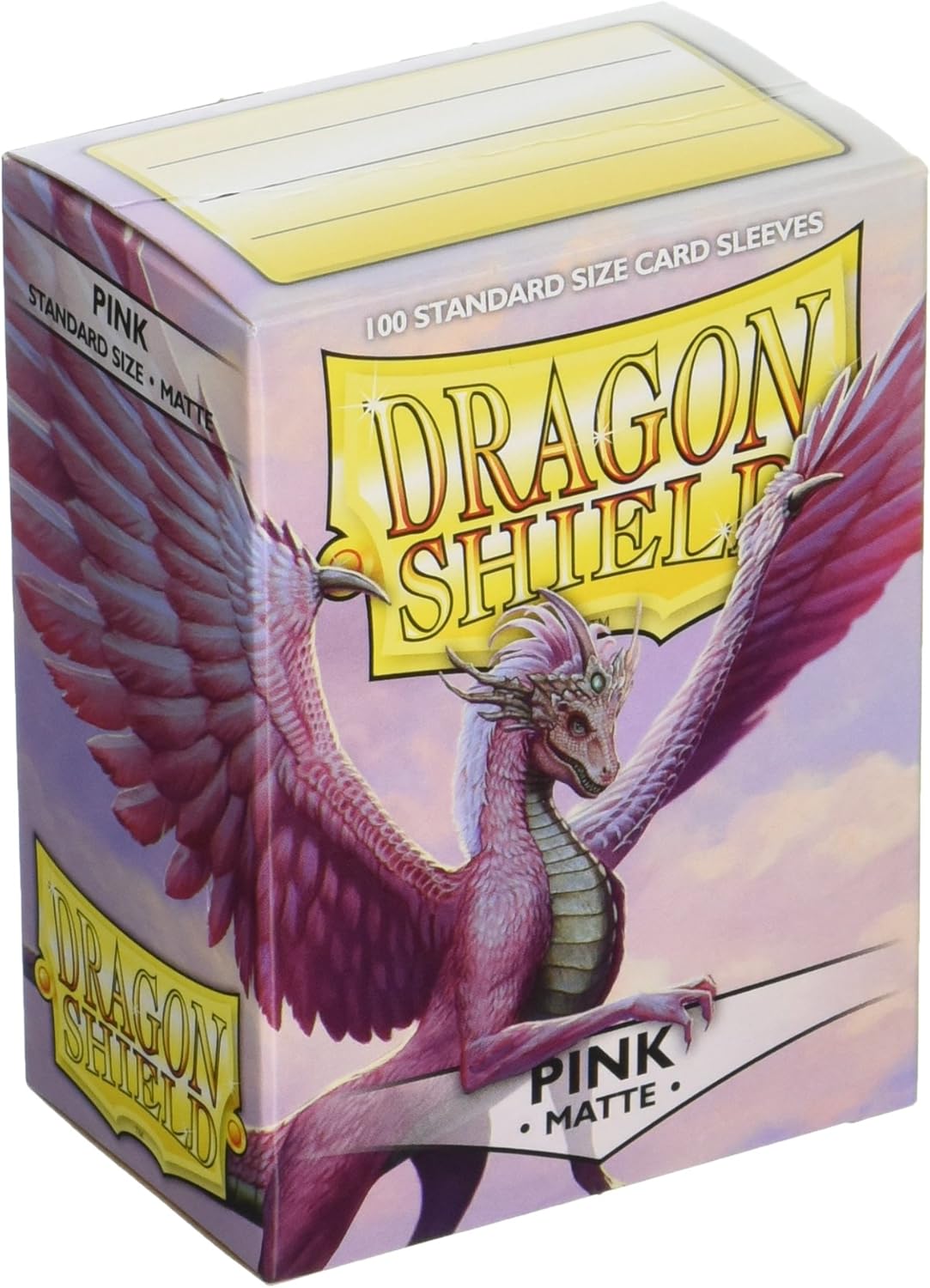 Dragon Shield Matte Pink Standard Size Card Sleeves (100 Pack)
