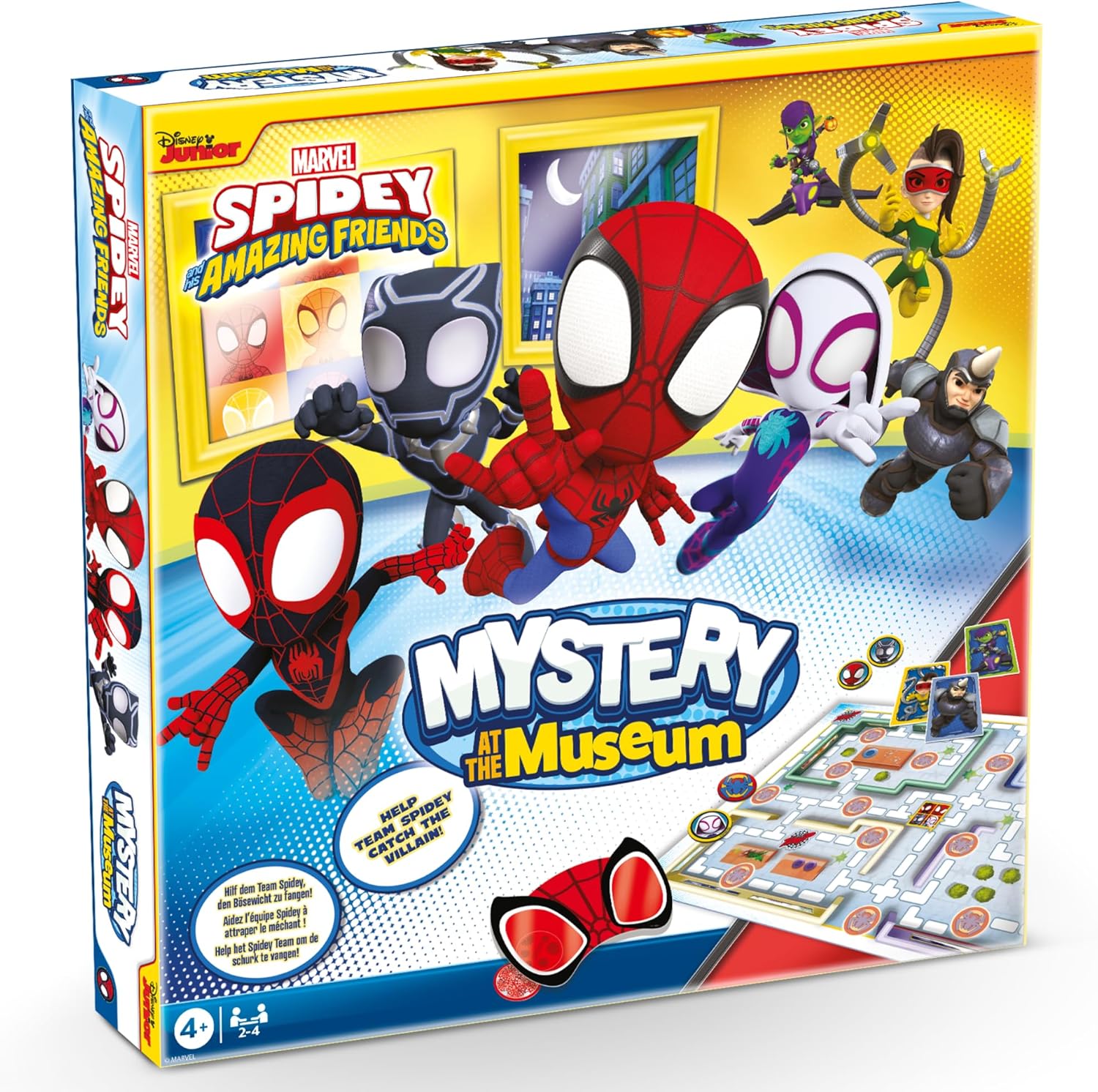 Disney Spidey and Friends Mystery at the Museum Board Game