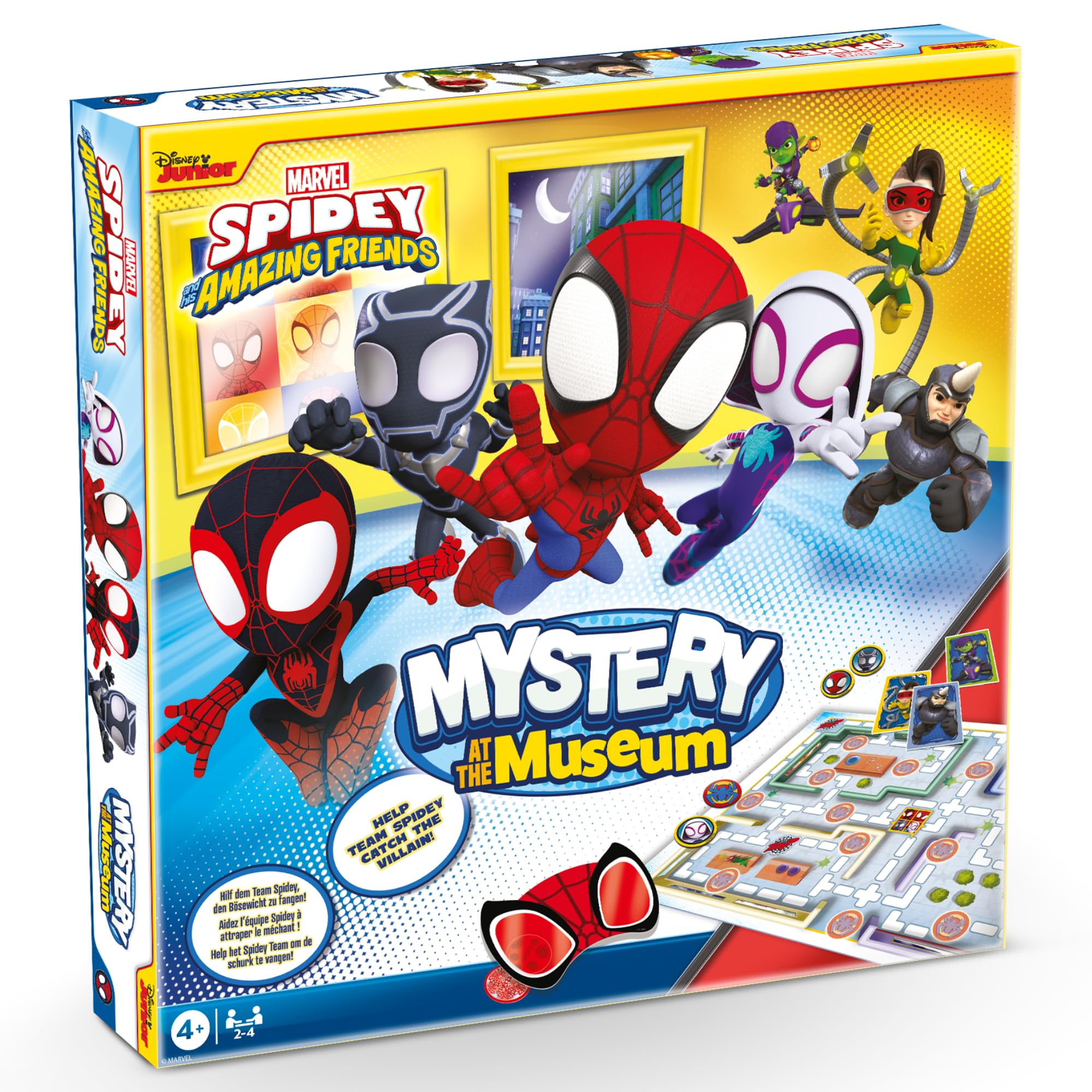 Disney Spidey and Friends Mystery at the Museum Board Game 7
