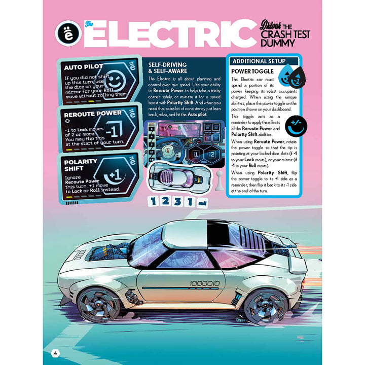 Rebellion Unplugged JOYRIDE DUEL: Next Gen Racing Board Game