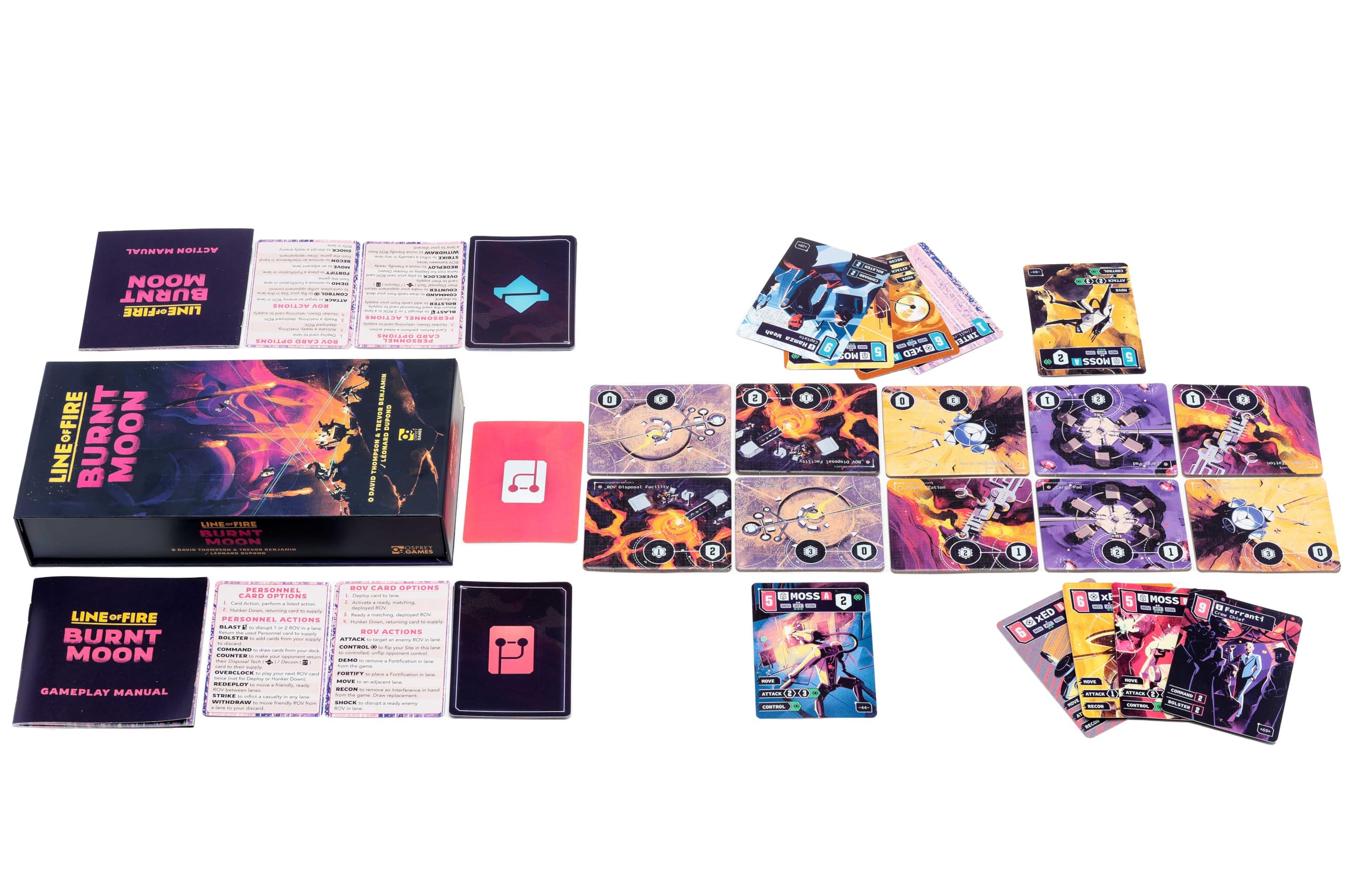 Undaunted 2200: Line of Fire – Burnt Moon Deckbuilding Card Game 2
