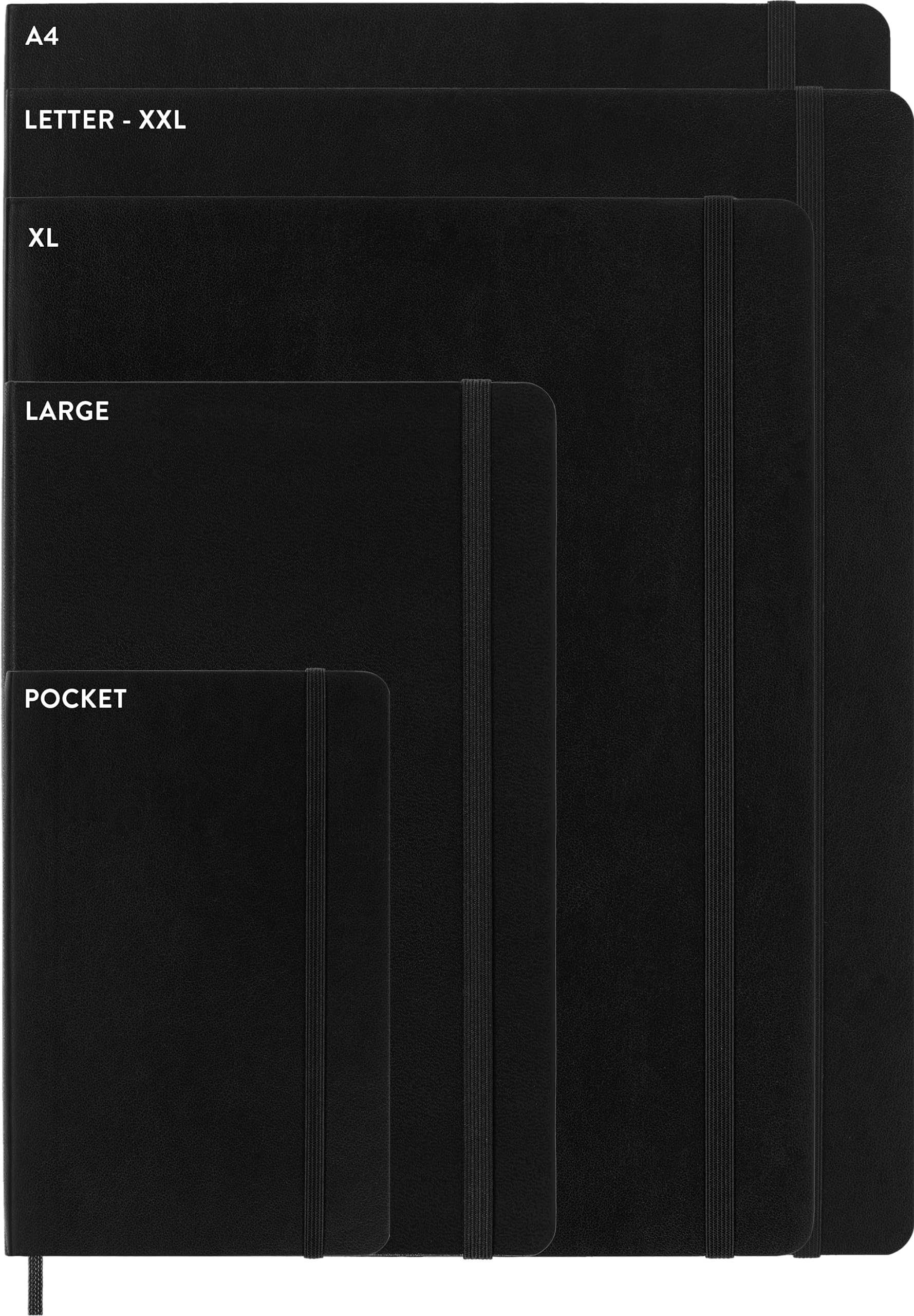 Moleskine Classic Ruled Paper Notebook - Soft Cover and Elastic Closure Journal - Color Myrtle Green - X- Large 19 x 25 A4 - 192 Pages 6