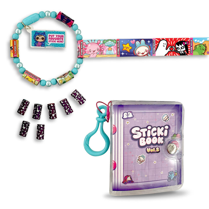 Sky Castle Sticki Rolls Series 2 - Wearable & Shareable Holographic Sticker Book