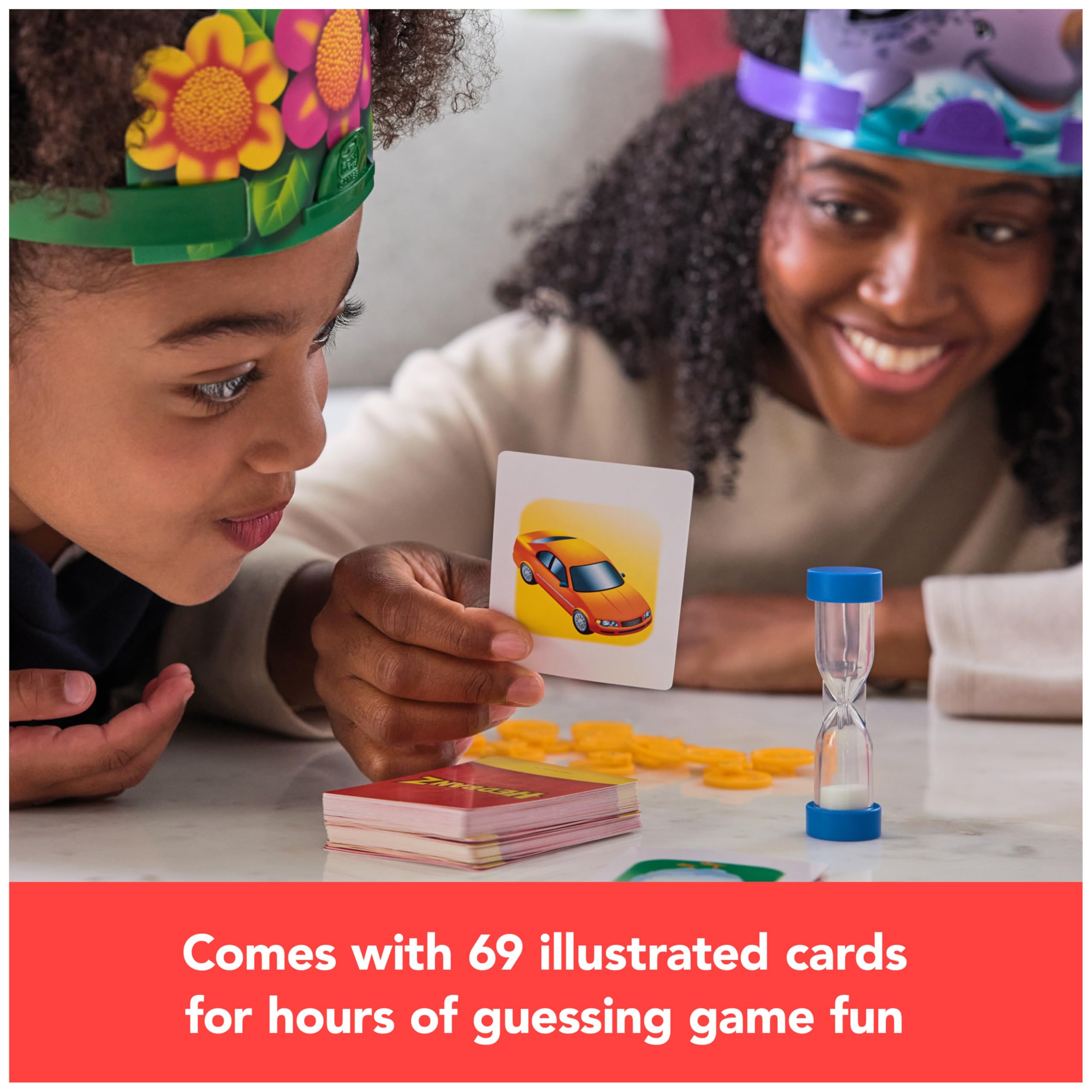 Spin Master Hedbanz 2nd Edition Picture Guessing Board Game 4
