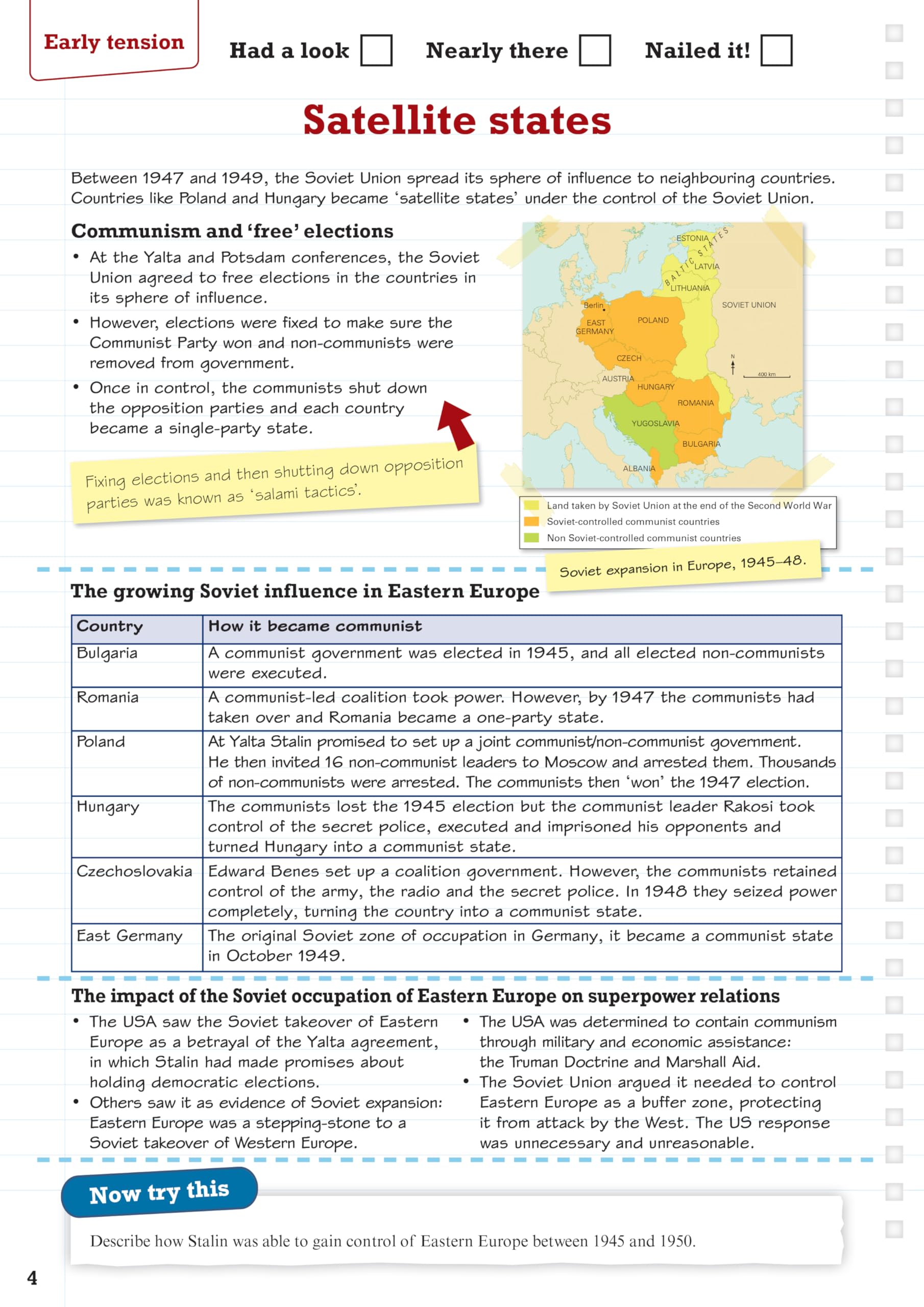 PEARSON EDUCATION REVISE Edexcel GCSE (9-1) History Superpower Relations & Cold War Revision Guide + Workbook | 2021/2022 Exams 6
