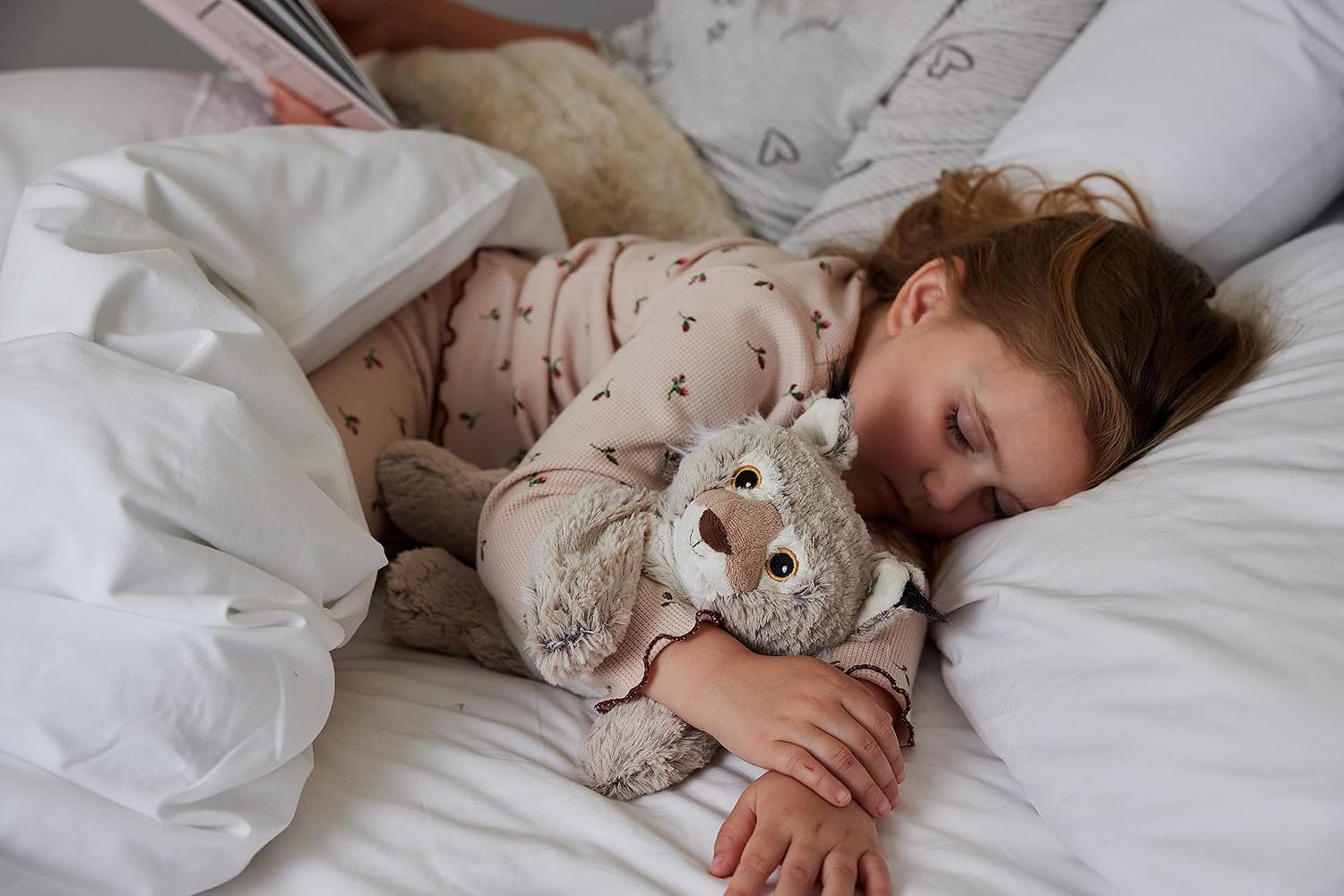 Warmies - Fully Heatable Bobcat Cuddly Toy with French Lavender Scent 3