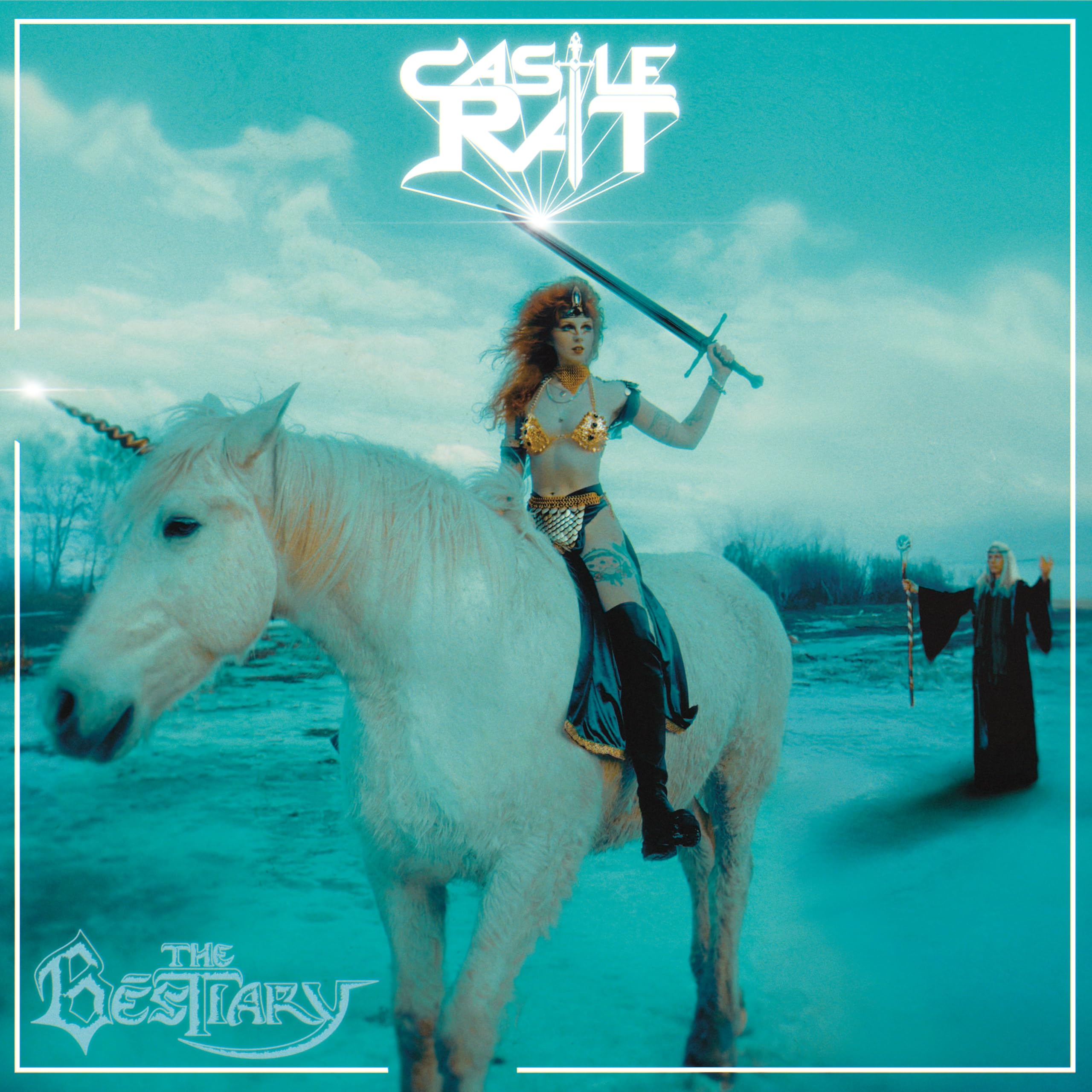 Castle Rat - The Bestiary (Dragonscale Green Vinyl w/ Glitter) [VINYL] 1