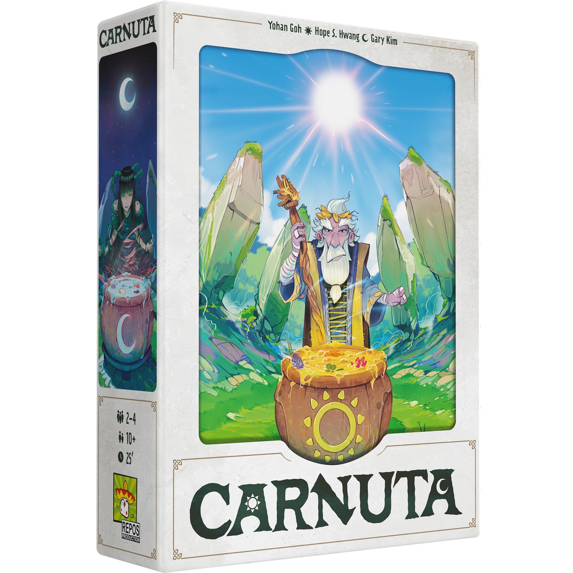 Asmodee Carnuta Card Game | Ages 10+ | 2-4 Players | 25 Minutes 1