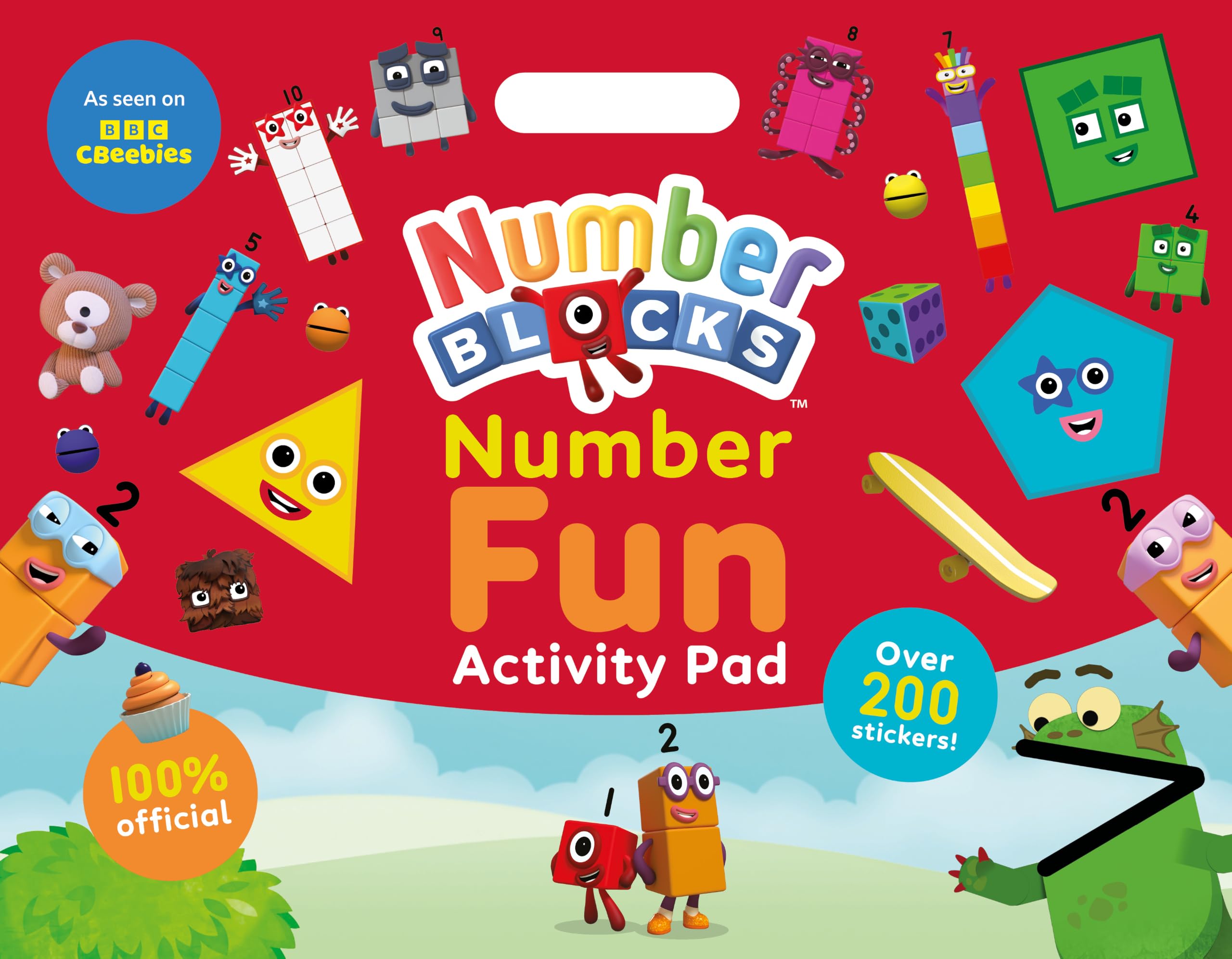 Numberblocks Number Fun Mini Activity Pad - Ages 3-5 | 32 Pages | English 1