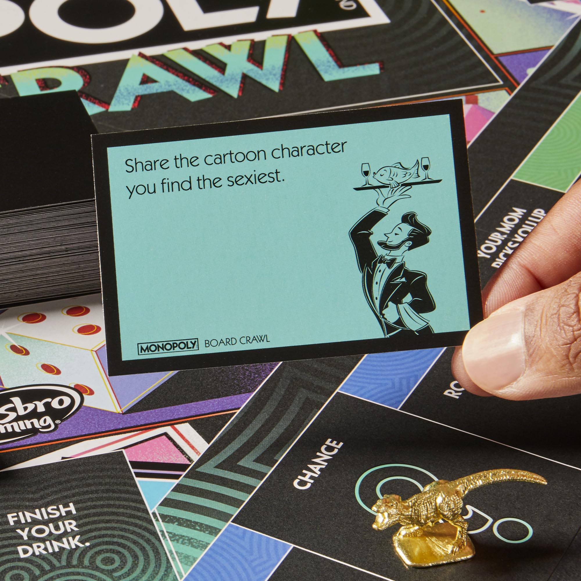 Hasbro Gaming Monopoly Board Crawl Drinking Game 2