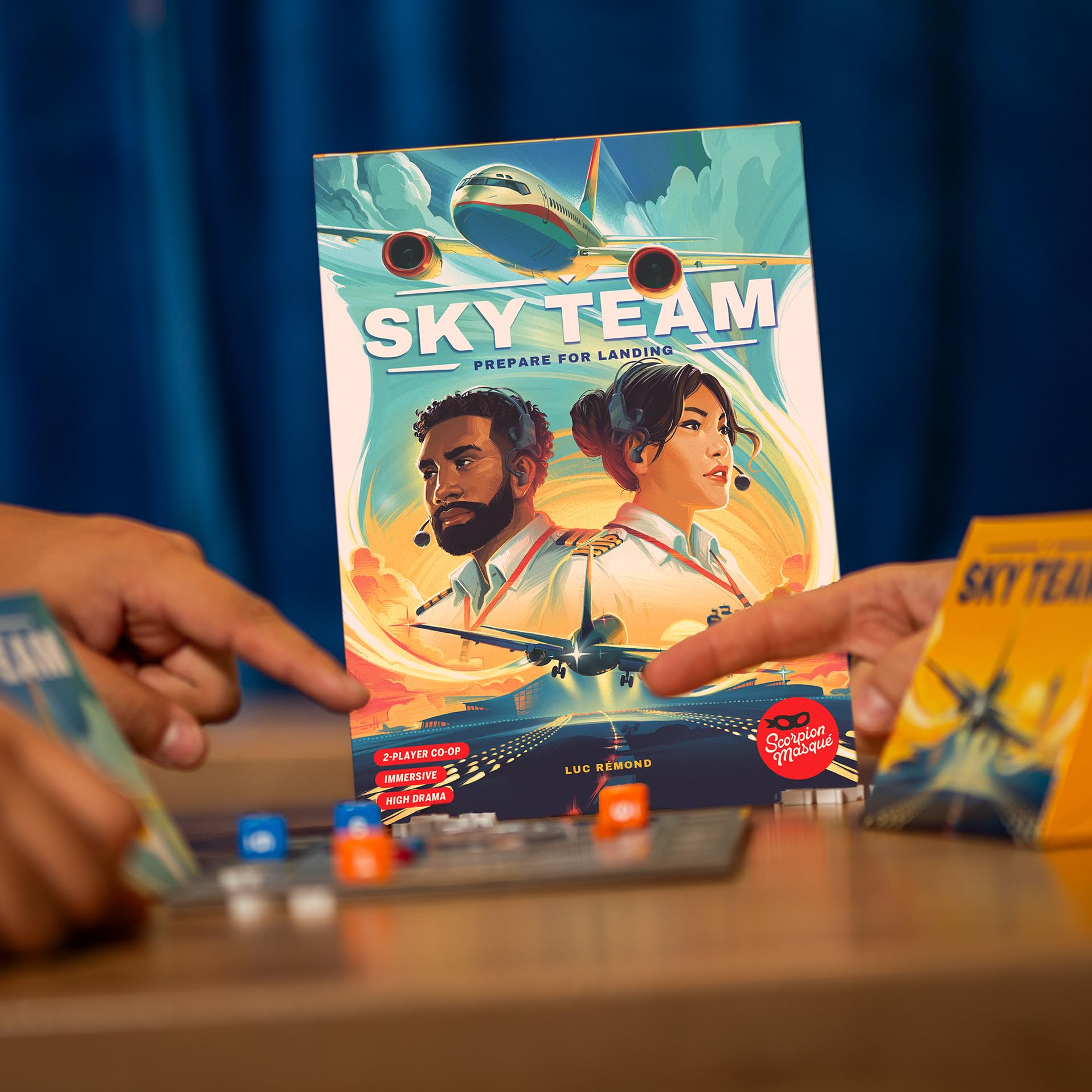 Scorpion Masqué Sky Team Board Game | 2 Players | Ages 14+ | 20 Minutes Playtime 6