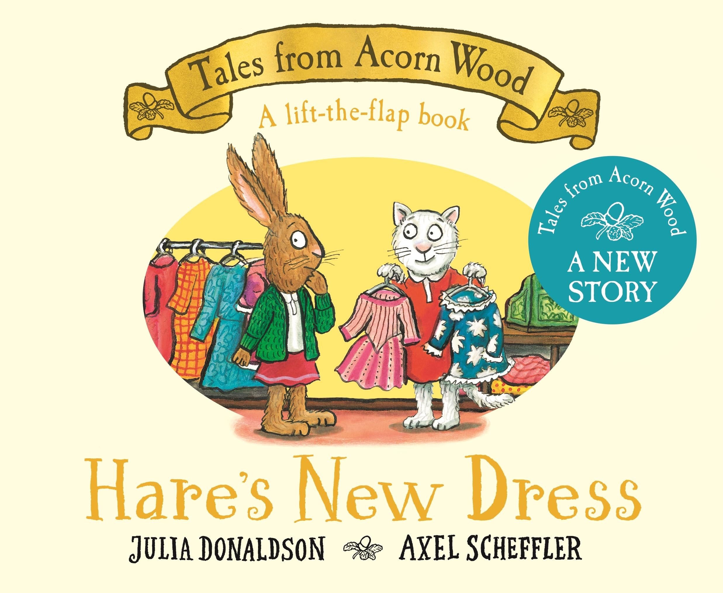 MACMILLAN Hare's New Dress: A brand new Tales from Acorn Wood story | Board Book | English