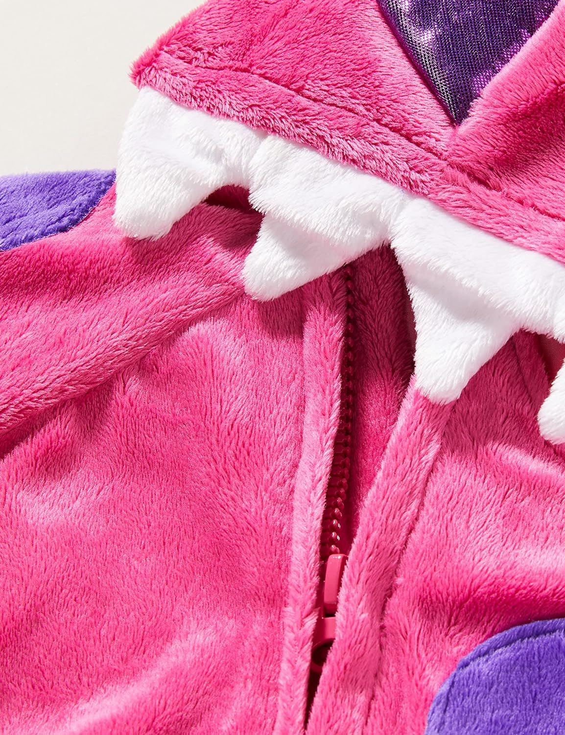 PRETEND TO BEE Dinosaur Monster Onesie - Pink and Purple Fancy Dress Costume for Kids 6