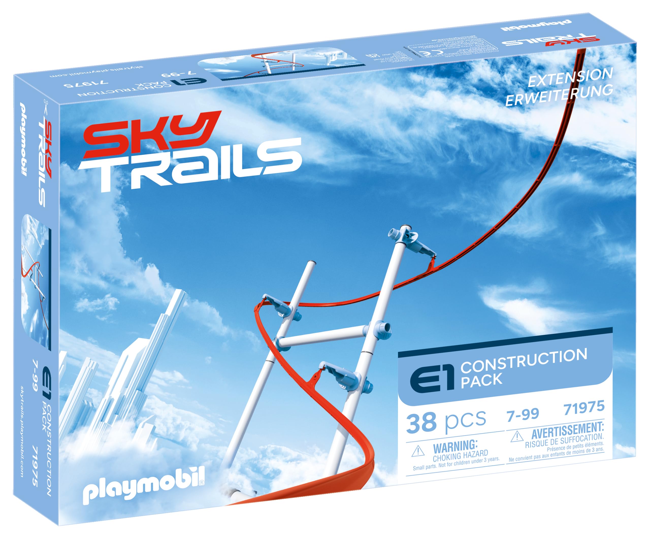 Sky Trails Construction Pack - Building Set for Kids 4-14 with 38 Pieces
