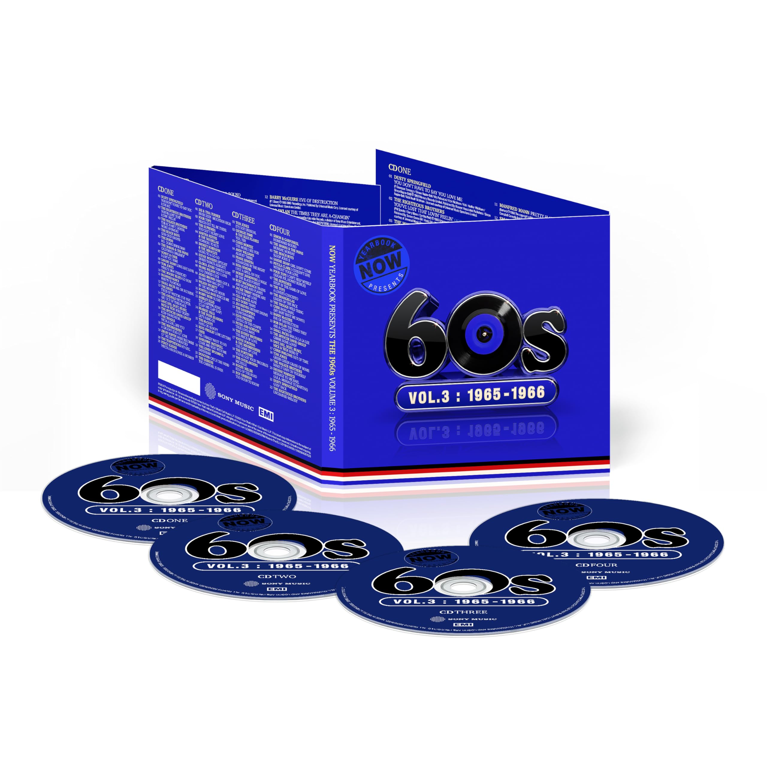 Various Artists - NOW Yearbook Presents - The 60s - Volume Three: 1965-1966 [4CD Box Set] 1