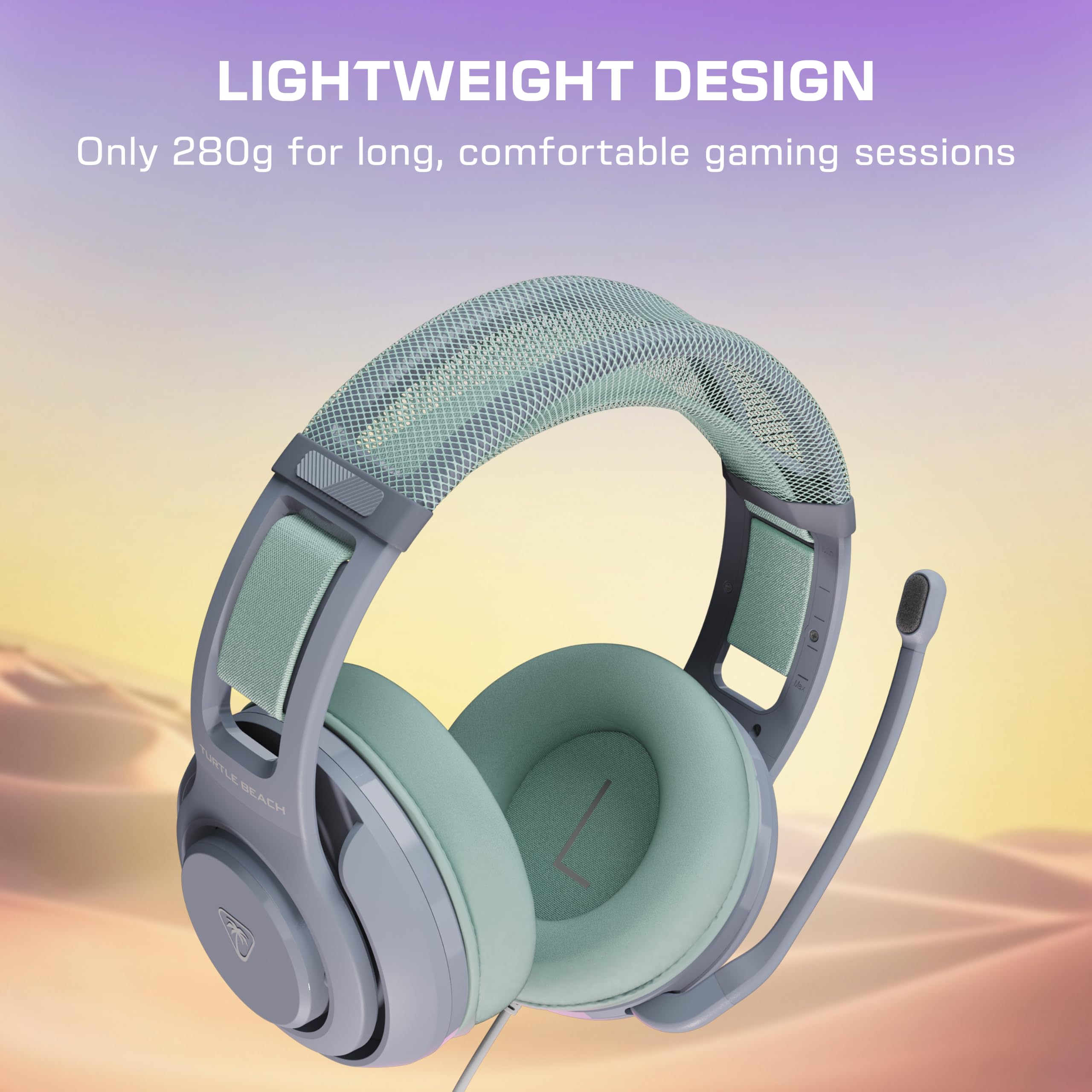 Turtle Beach Atlas 200 Multiplatform Seafoam Breeze Gaming Headset 3