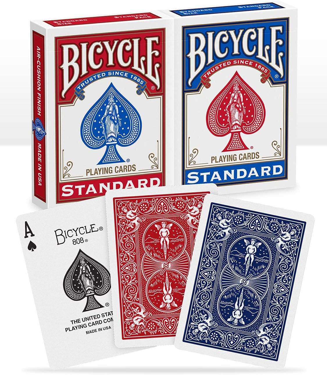 Bicycle Standard Index Playing Cards - Pack of 2 1