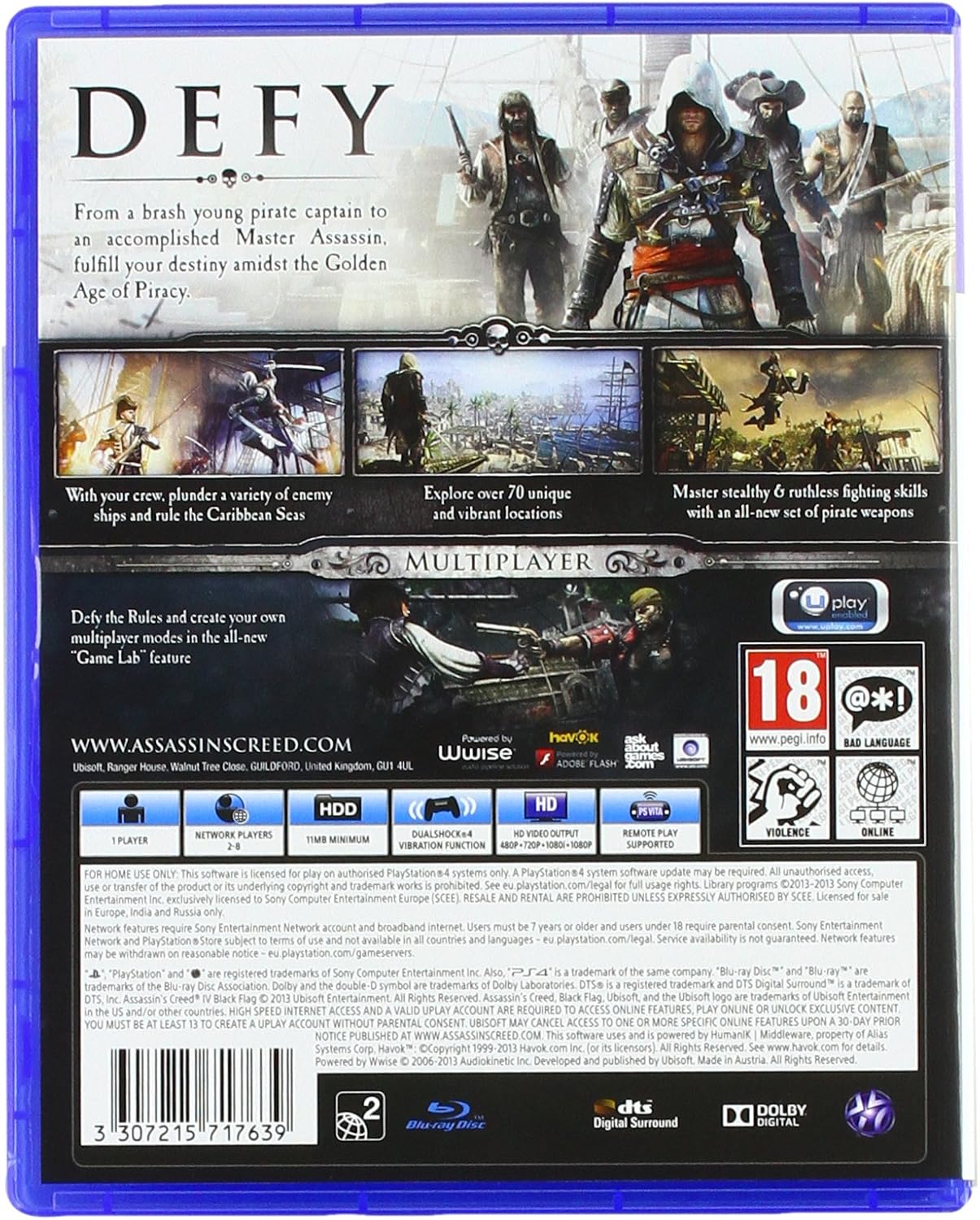 Assassin's Creed IV Black Flag - PlayStation 4 PS Hits Edition 3