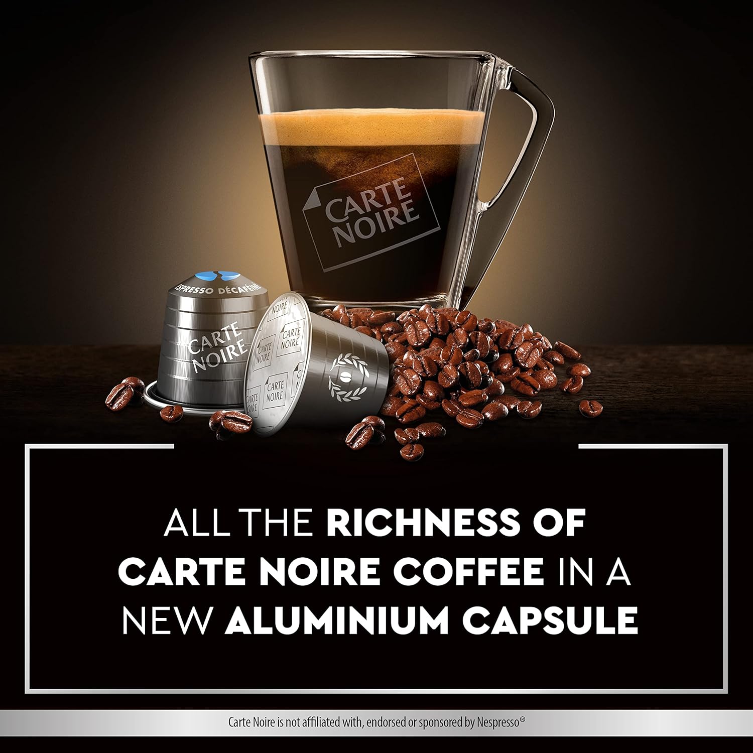 Carte Noire Espresso Décaféiné - 100% Arabica Nespresso Compatible Aluminium Capsules, 100 Pack 4