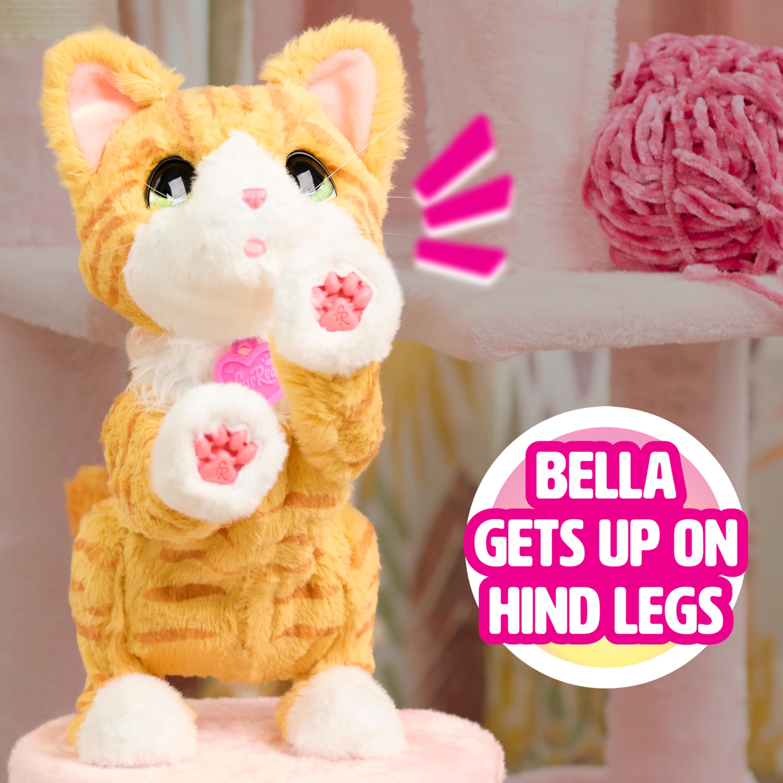 furReal Bella the Biscuit-Making Kitty - Interactive Plush Cat Toy for Kids 4+ 3