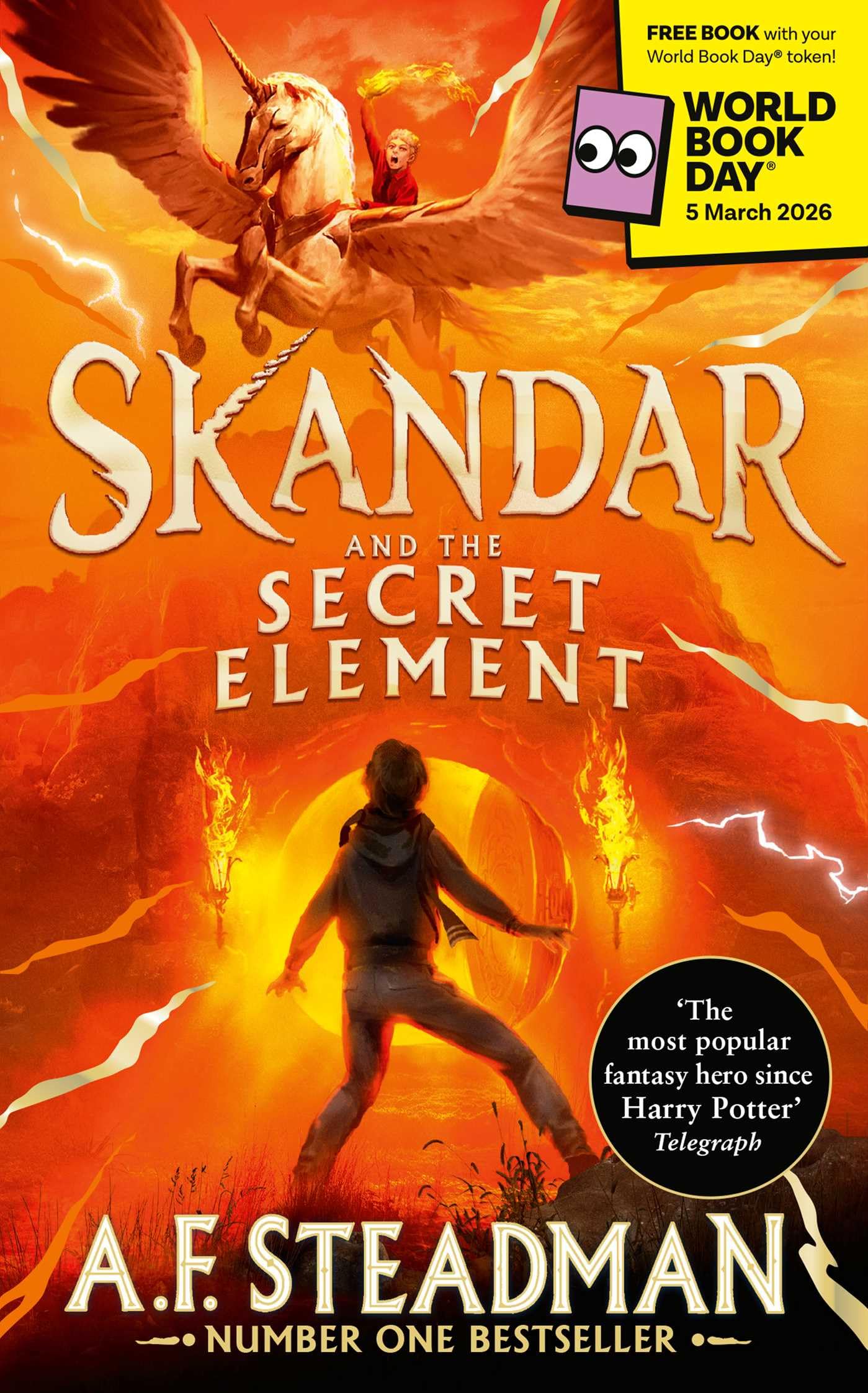 Simon and Schuster Skandar and the Secret Element World Book Day 2026 Paperback | A.F. Steadman