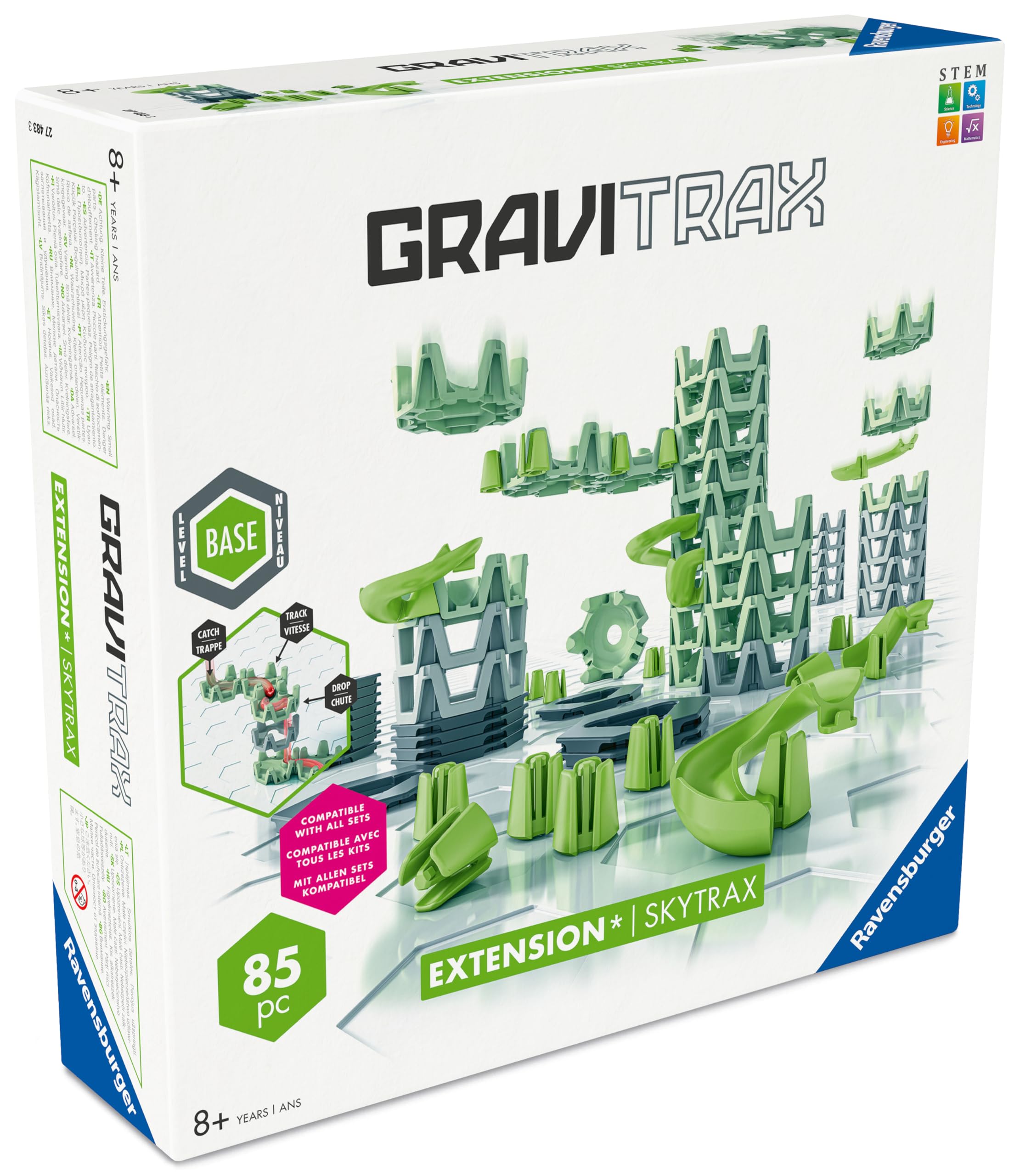 Ravensburger GraviTrax BASE Extension Skytrax - Marble Run Building Set for Ages 8+ 4