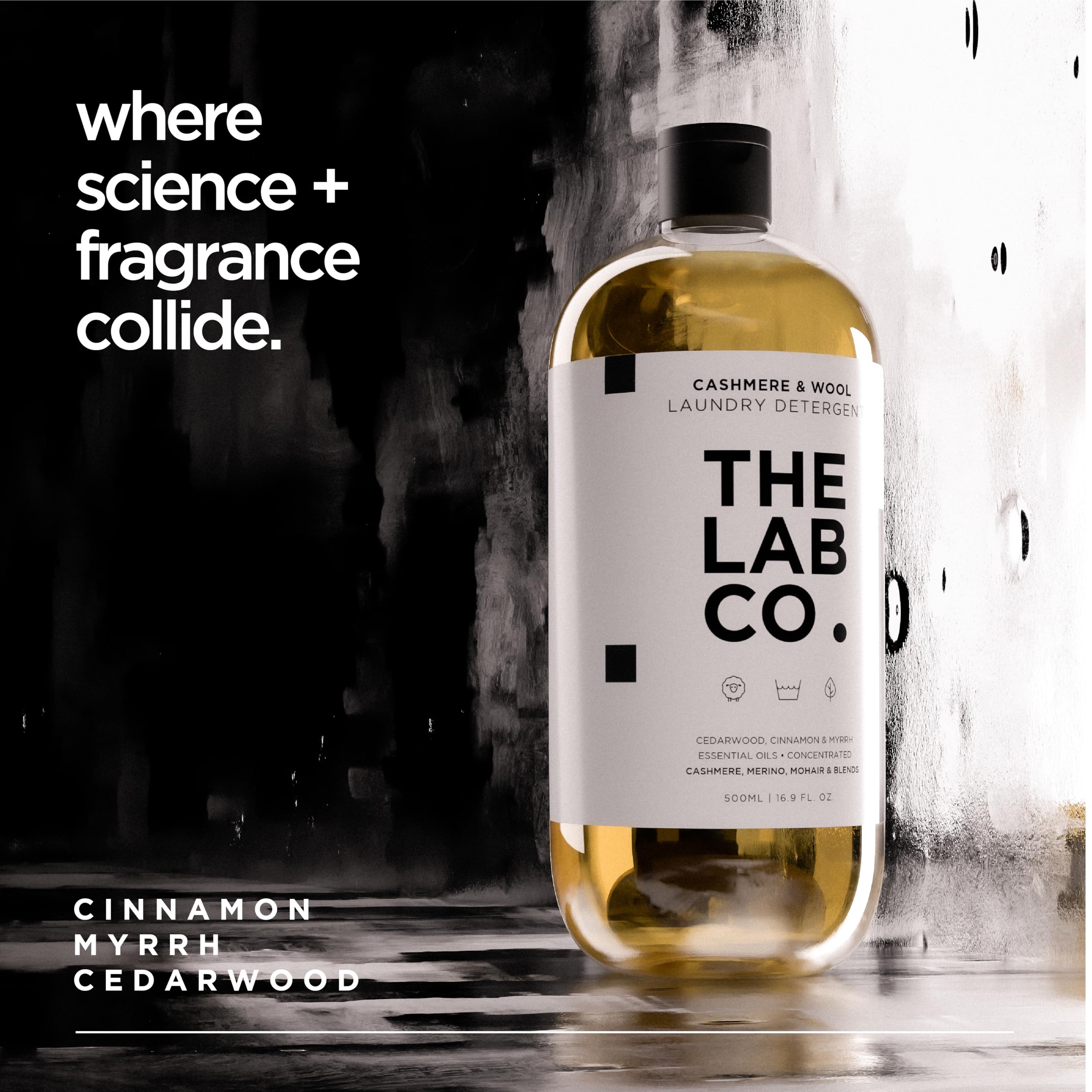 The Lab Co. - Cashmere & Wool Laundry Wash (500ml) 5