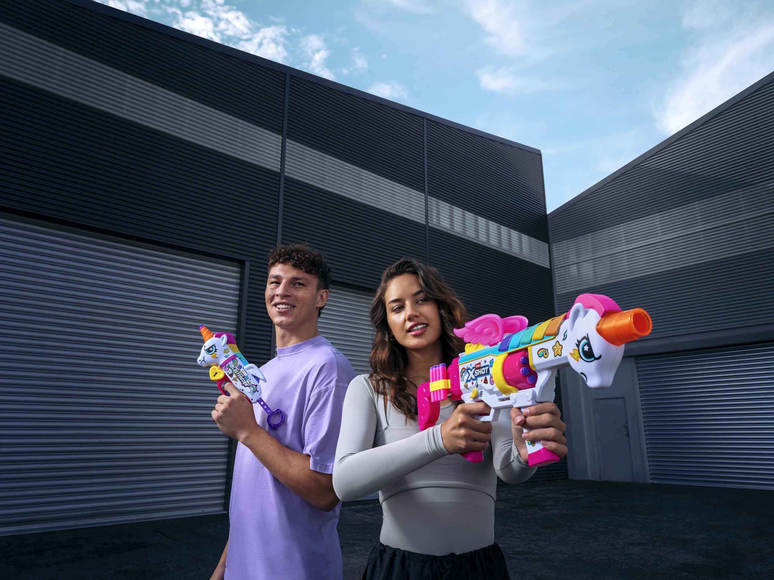 XSHOT Big Rizz Blastercorn 24 Air Pocket Technology Darts - Rizz Master 4