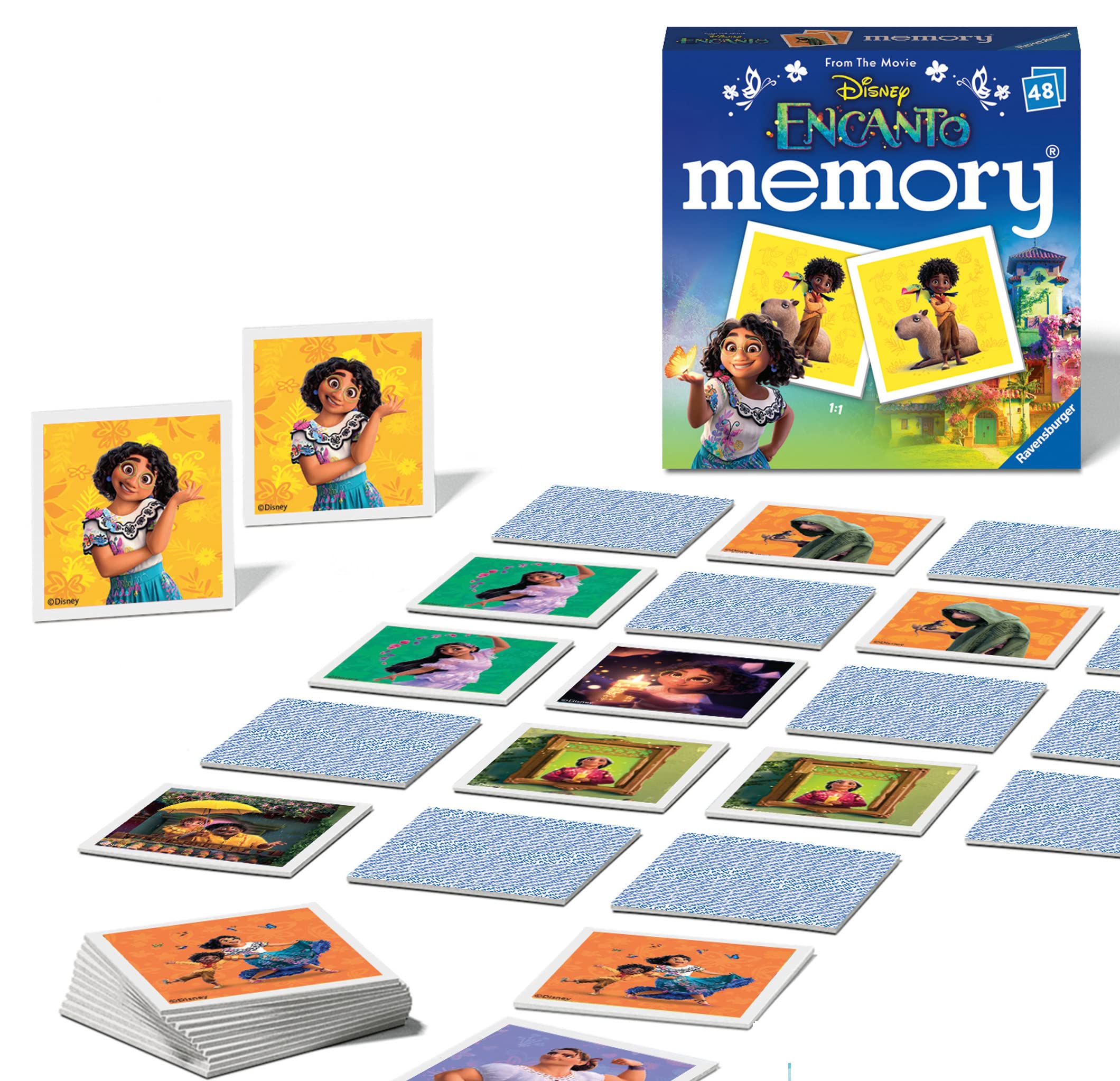 Ravensburger Disney Encanto Mini Memory Game - Matching Card Game for Kids 3 Years Up 1