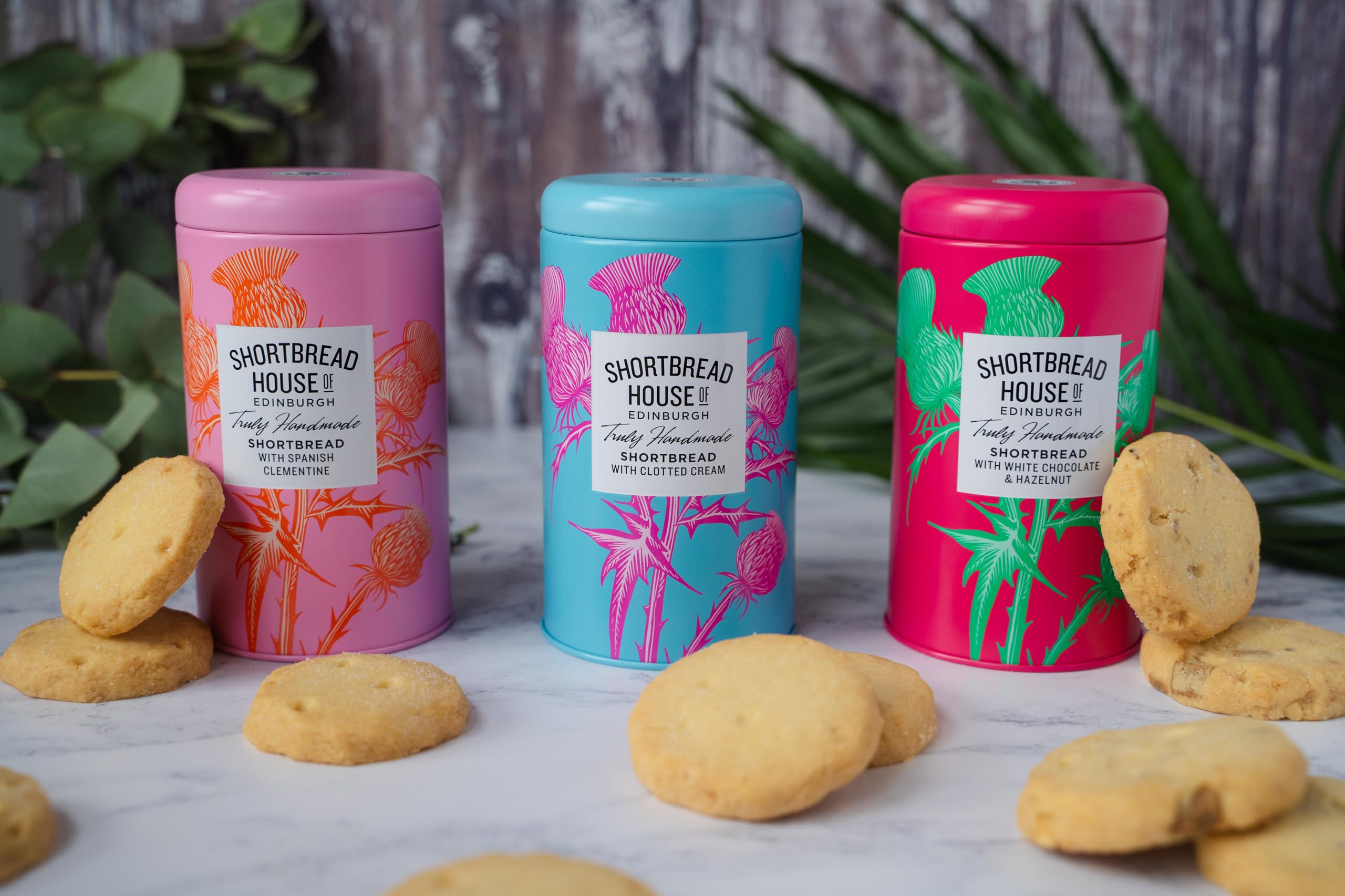 Shortbread House of Edinburgh 140g Tin of Truly Handmade All-Butter Shortbread Biscuits with Clotted Cream 5