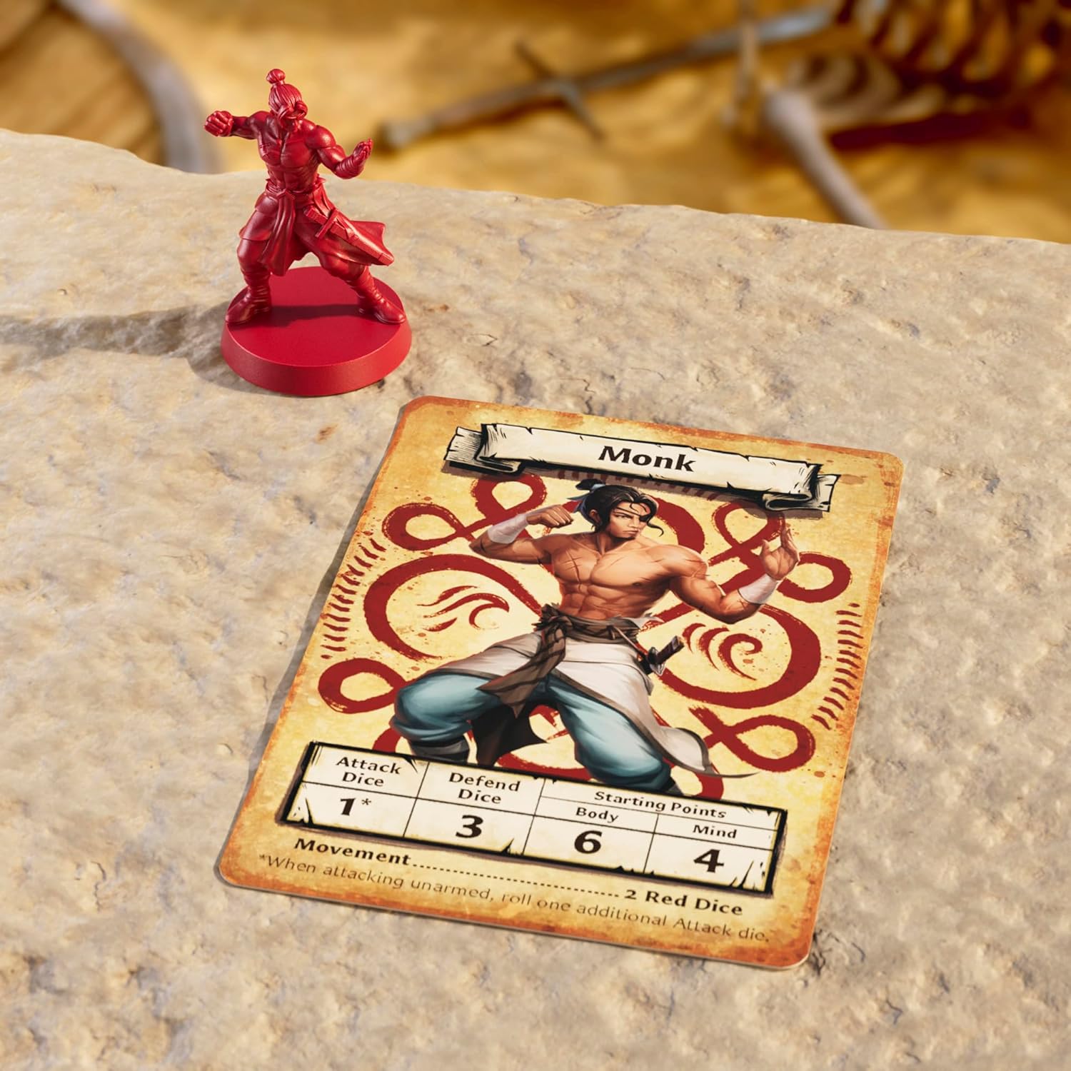 Hasbro Gaming HeroQuest Hero Collection: Path of The Wandering Monk Figures 5
