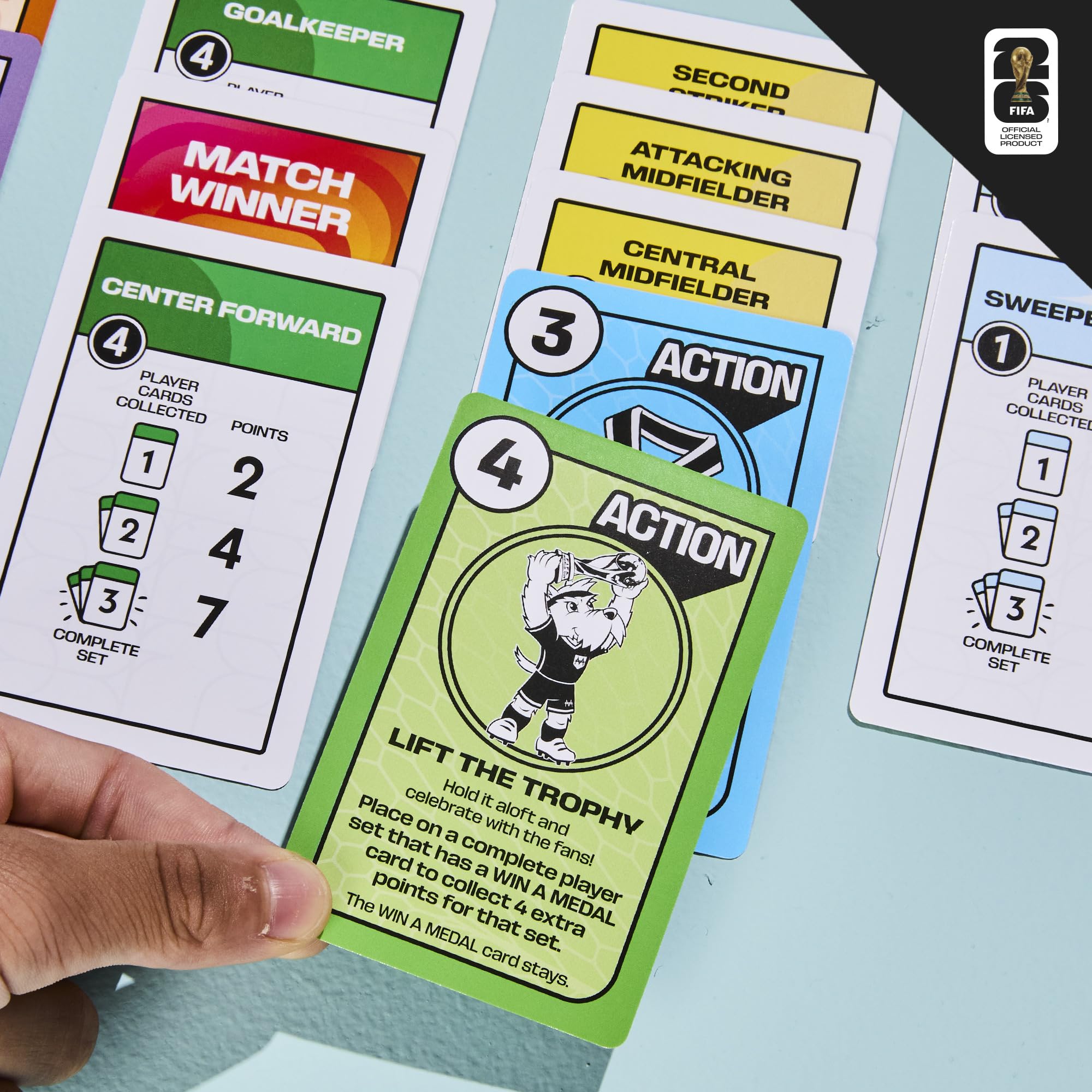 Monopoly Brand FIFA World Cup 2026 Edition Card Game | Ages 8+ | 2-5 Players | 15 Min Playtime 8