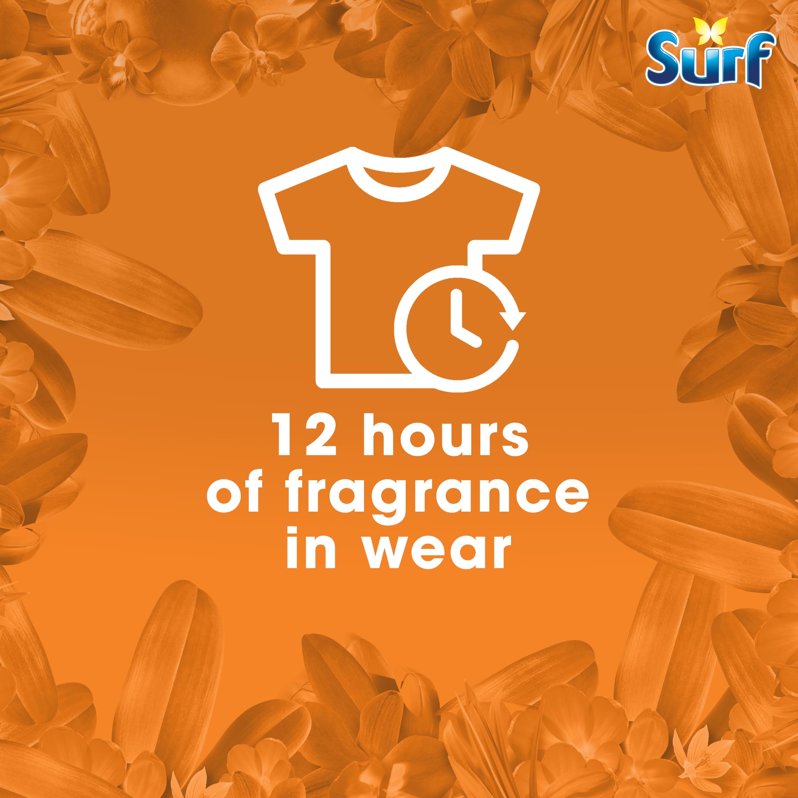 Surf Passion Bloom Laundry Washing Liquid Detergent - 945 ml | Stain Remover | 12 Hour Fragrance
