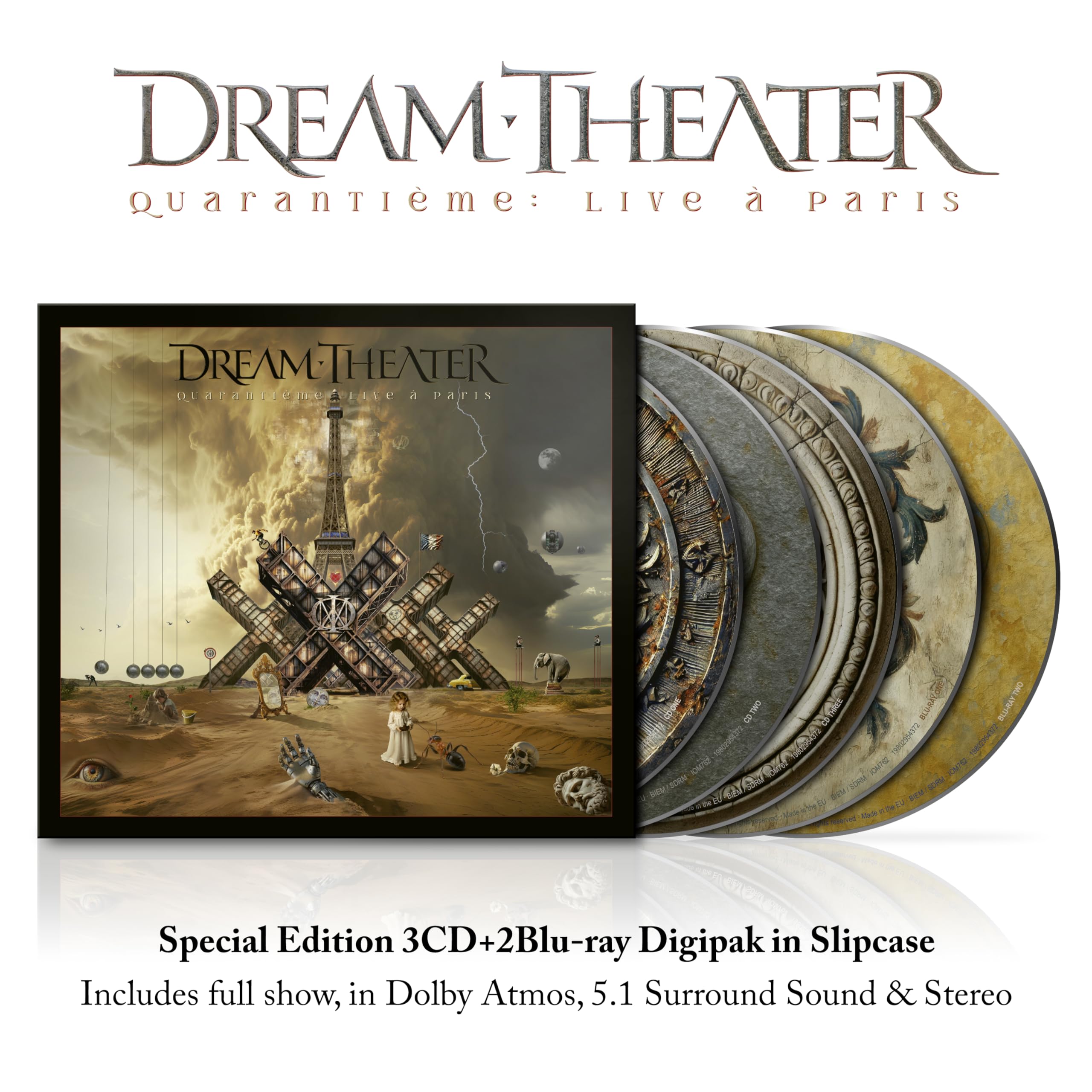 Dream Theater - Quarantième: Live à Paris [Audio CD]