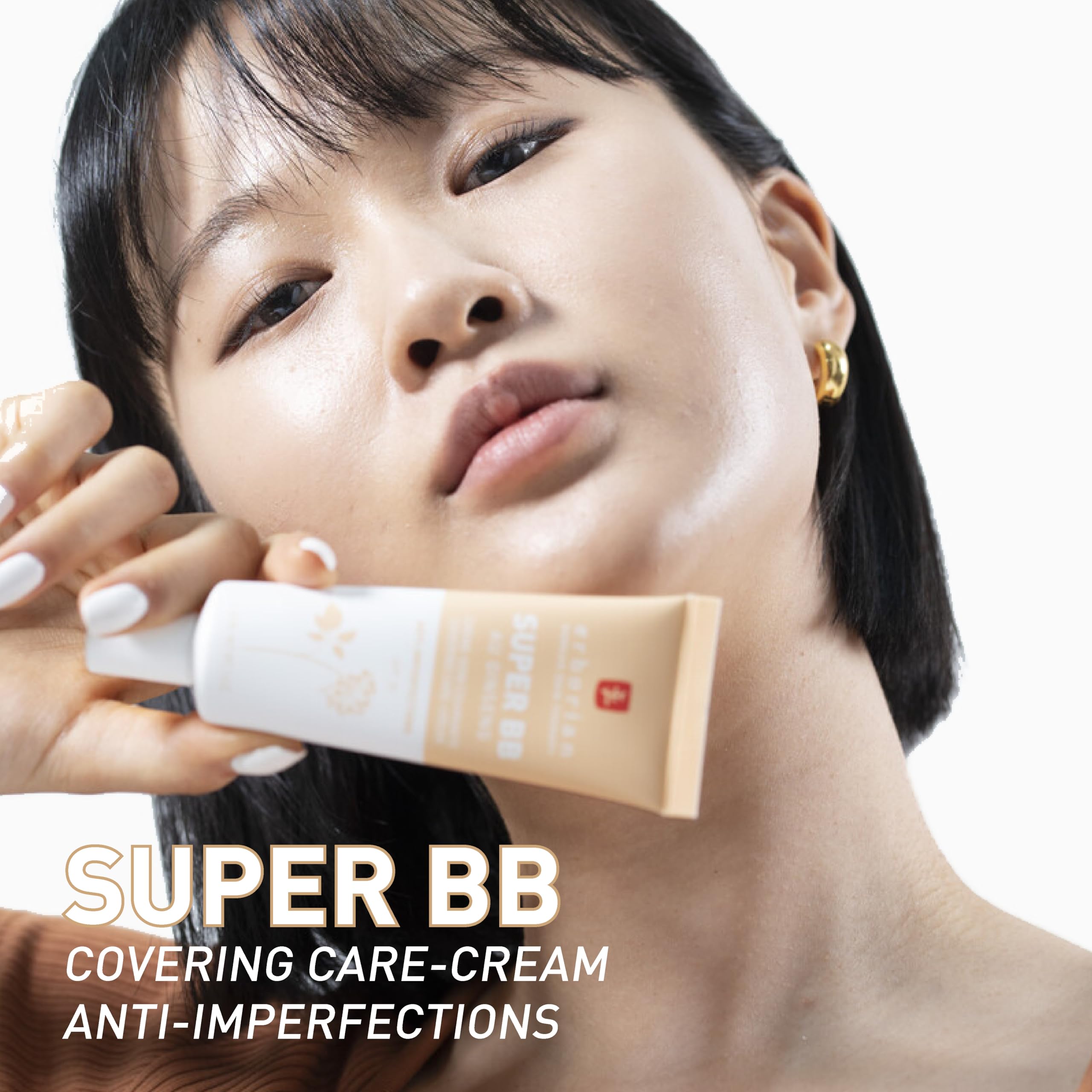 Erborian Super BB Cream - High Coverage, Anti-Imperfection, SPF 20, Nude, 15ml 5