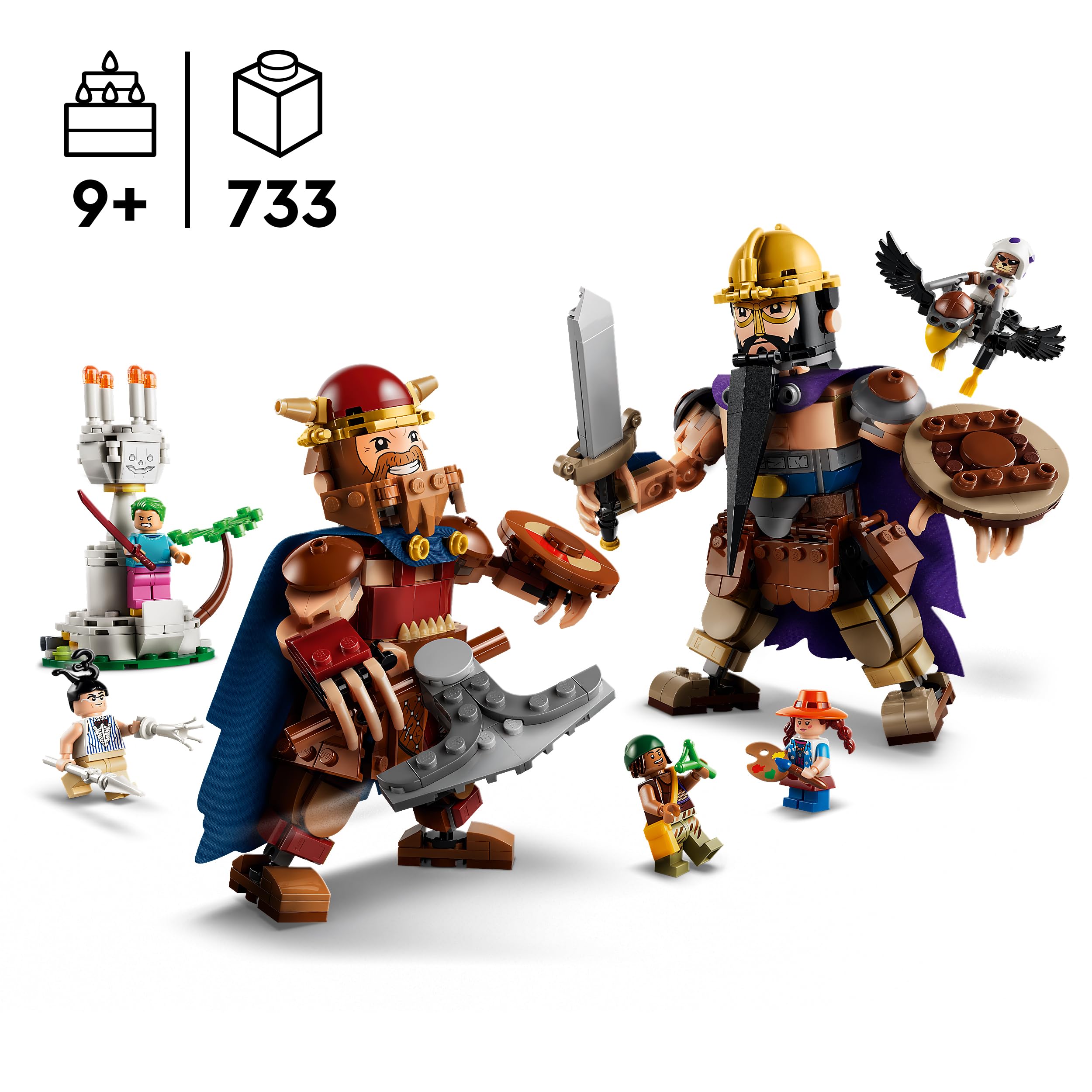 LEGO ONE PIECE Dorry vs. Brogy Building Set 75644 | Ages 9+ | 8 Figures