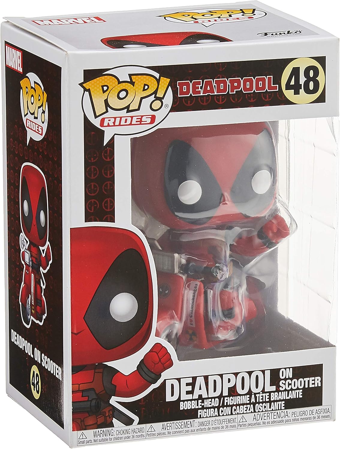 Funko Pop! Rides Marvel - Deadpool & Scooter Vinyl Figure (30969)