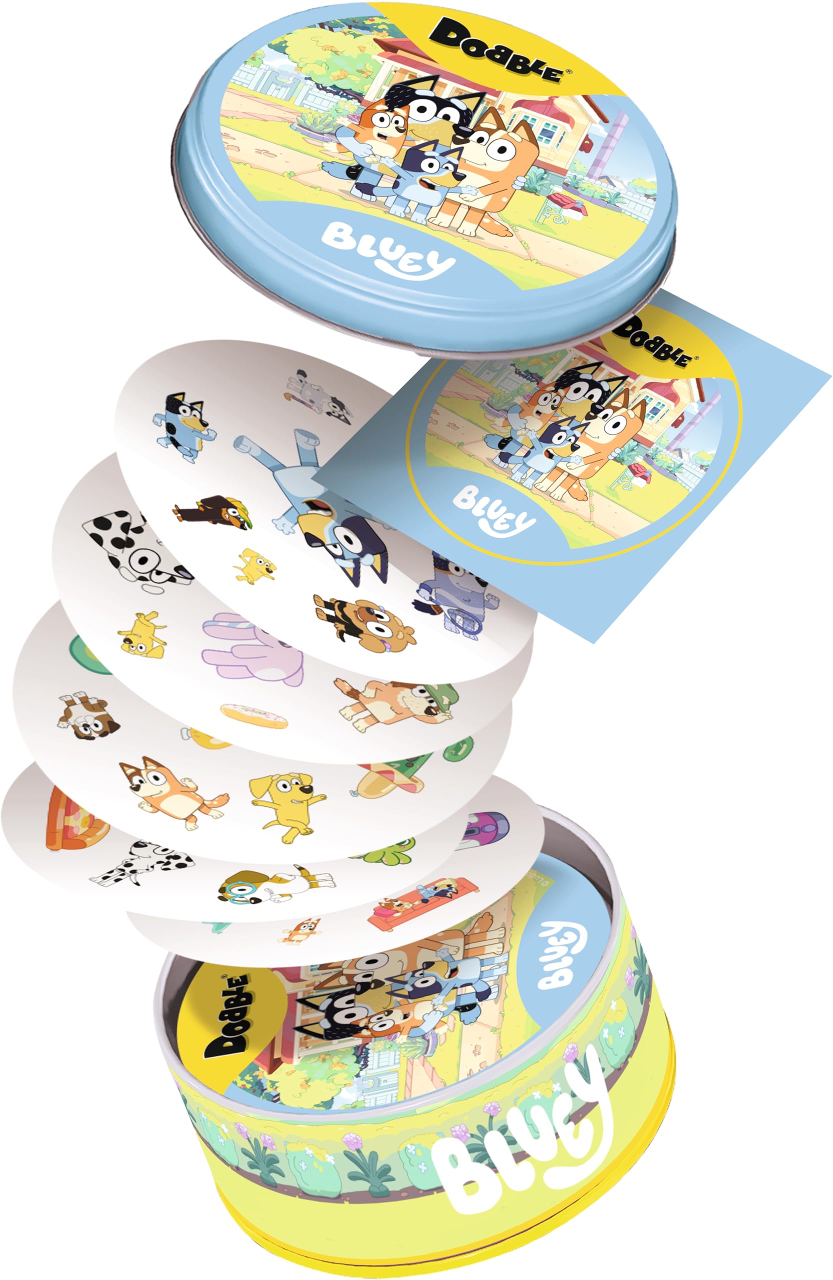 Asmodee Dobble Bluey Kids Card Game for Ages 4+ | 2-8 Players | 15-Minute Play 4