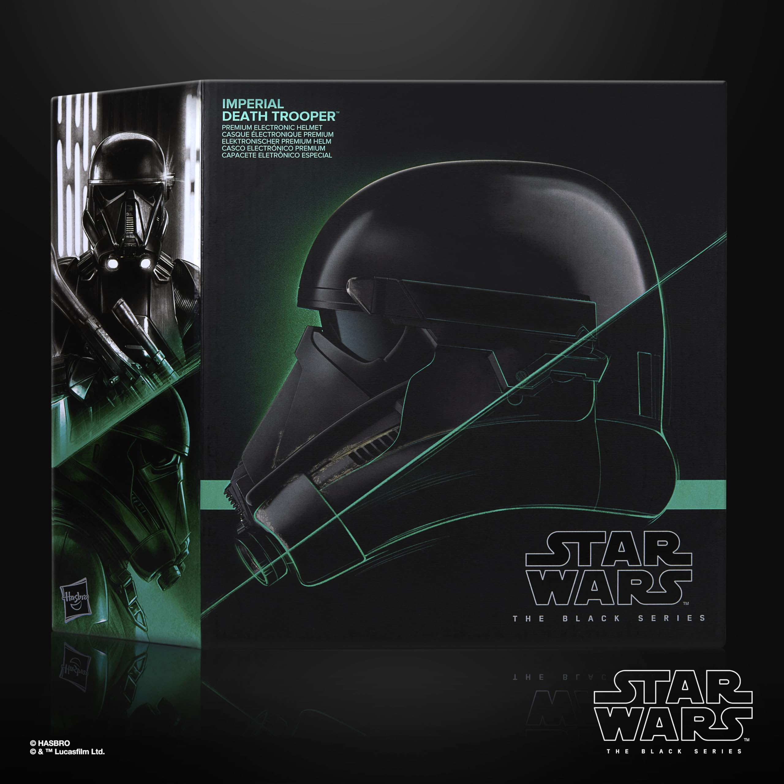 Star Wars The Black Series Imperial Death Trooper Premium Electronic Helmet | Unisex Adult | Ages 14+ 2