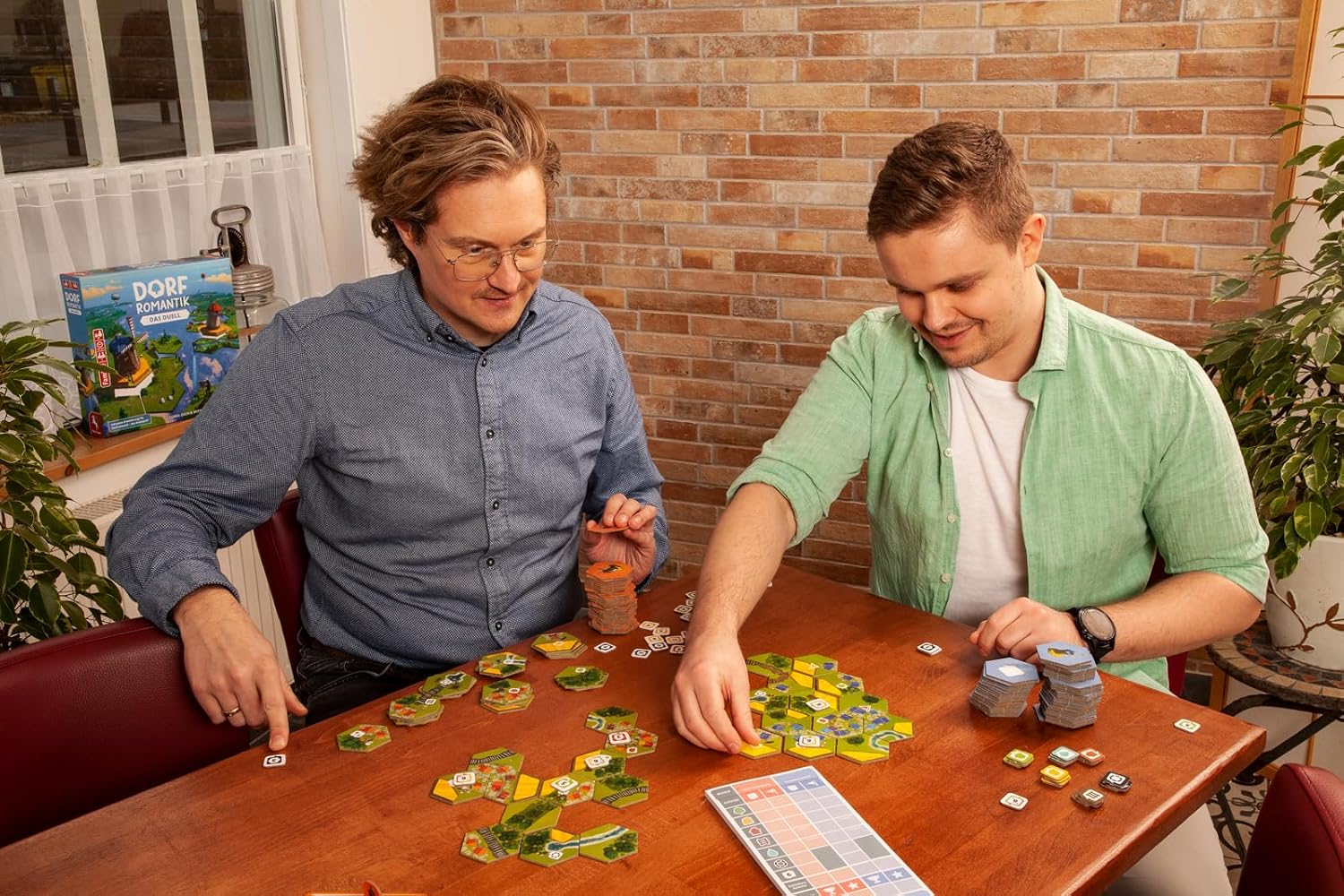 Pegasus Spiele Dorfromantik - Das Duell English Edition Board Game 4