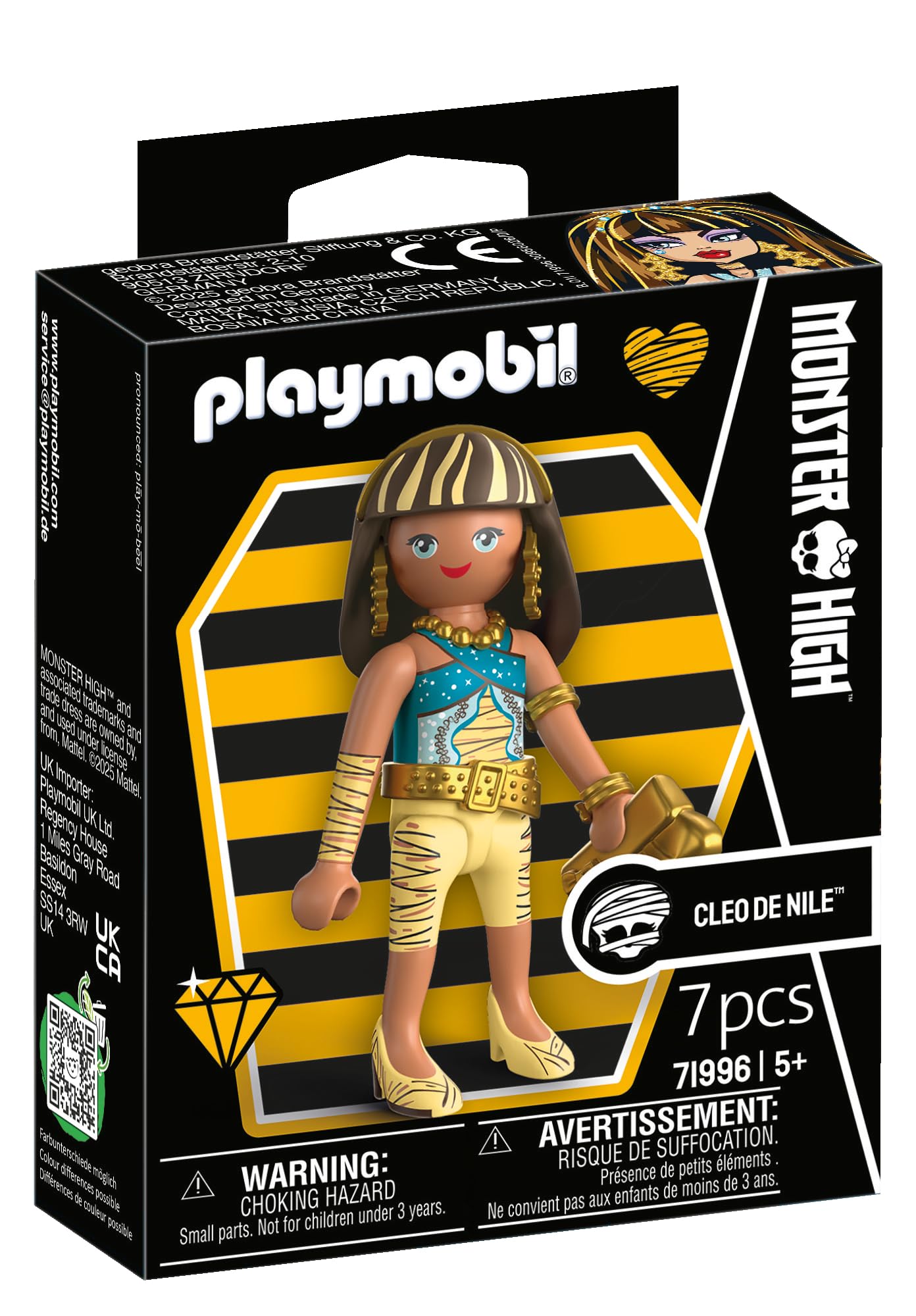 Playmobil Monster High Cleo de Nile Figure Set with Egyptian Accessories 7