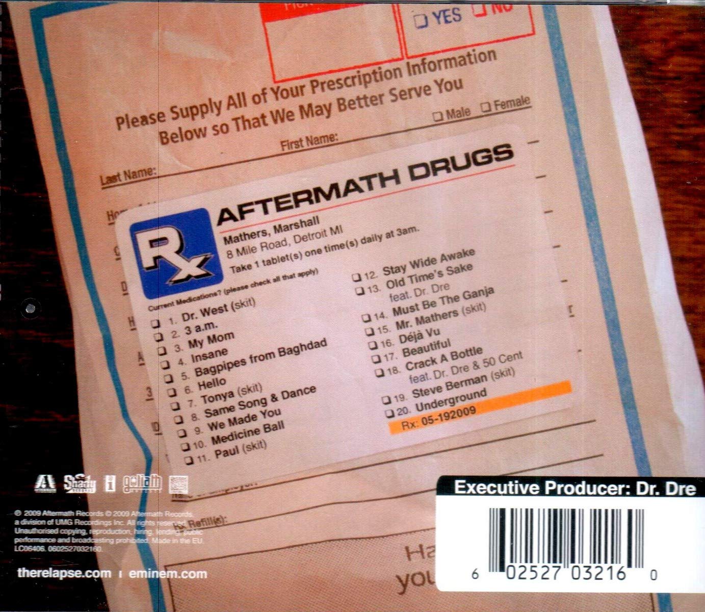 Eminem - Relapse [Import CD] 3