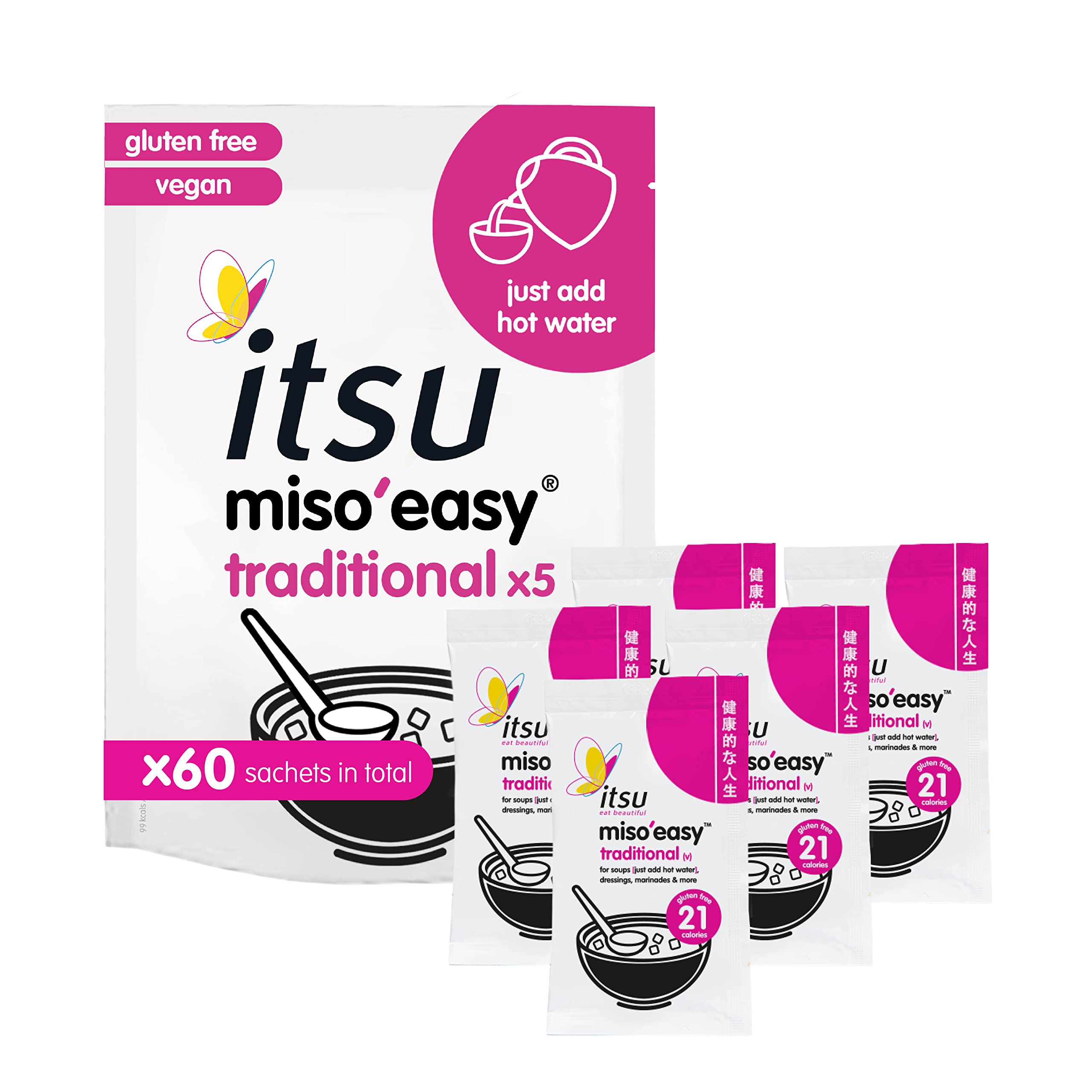itsu Miso Easy Soup Paste - 1260g (60 Servings)