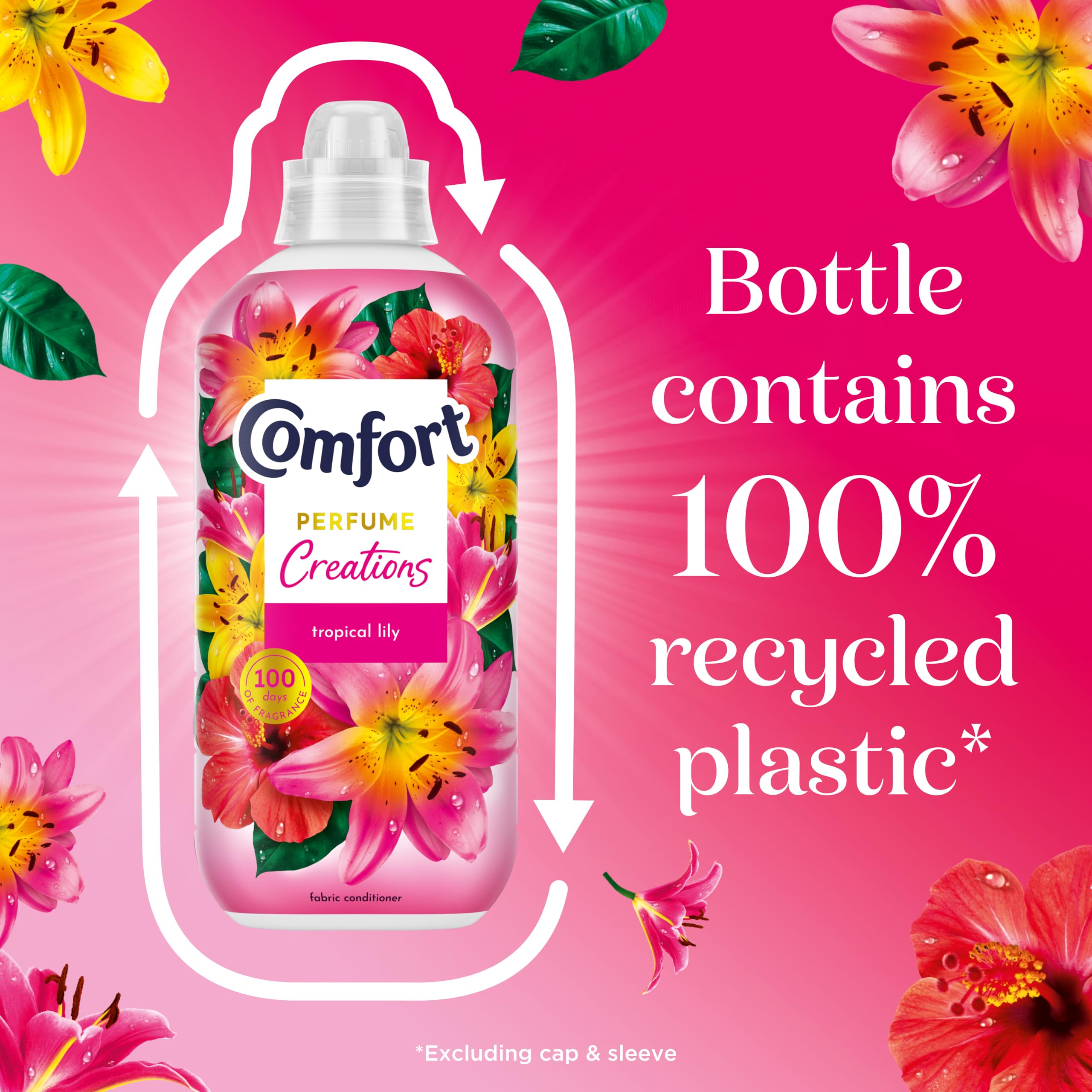 Comfort Perfume Creations Tropical Lily Fabric Conditioner (1L) 2