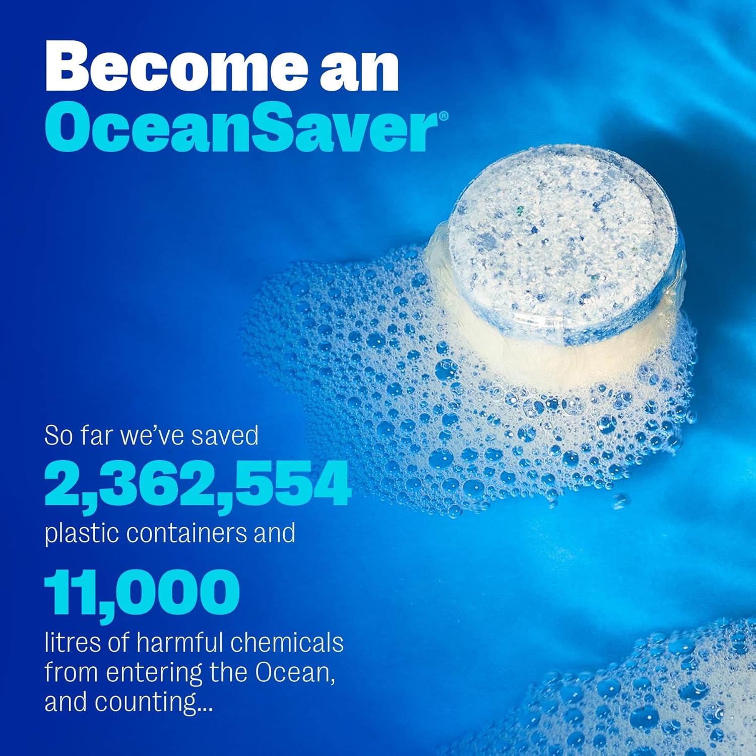 OceanSaver Eco-Friendly Dishwasher Tablets - Pack of 30, Non-Toxic, Plastic-Free & Fully Dissolvable with Rinse Aid & Dishwasher Salt 4