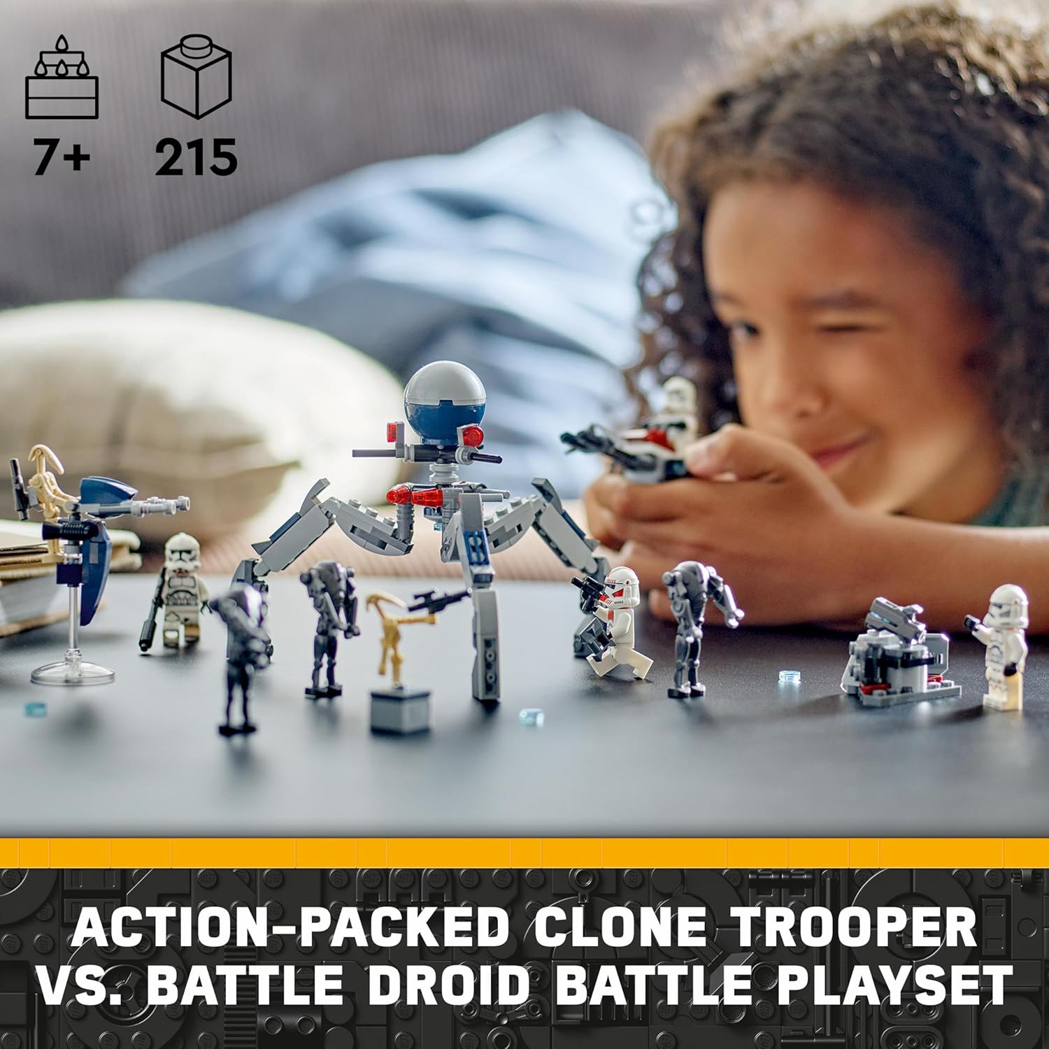 LEGO Star Wars Clone Trooper & Battle Droid Battle Pack - Building Toy Playset for Kids 7+ 2