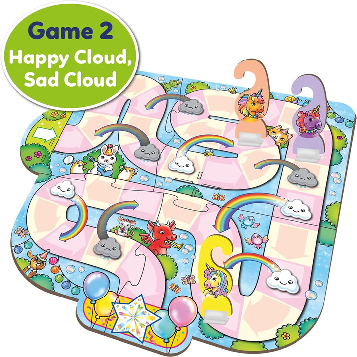Orchard Toys Unicorn Fun! 3-in-1 Board Game
