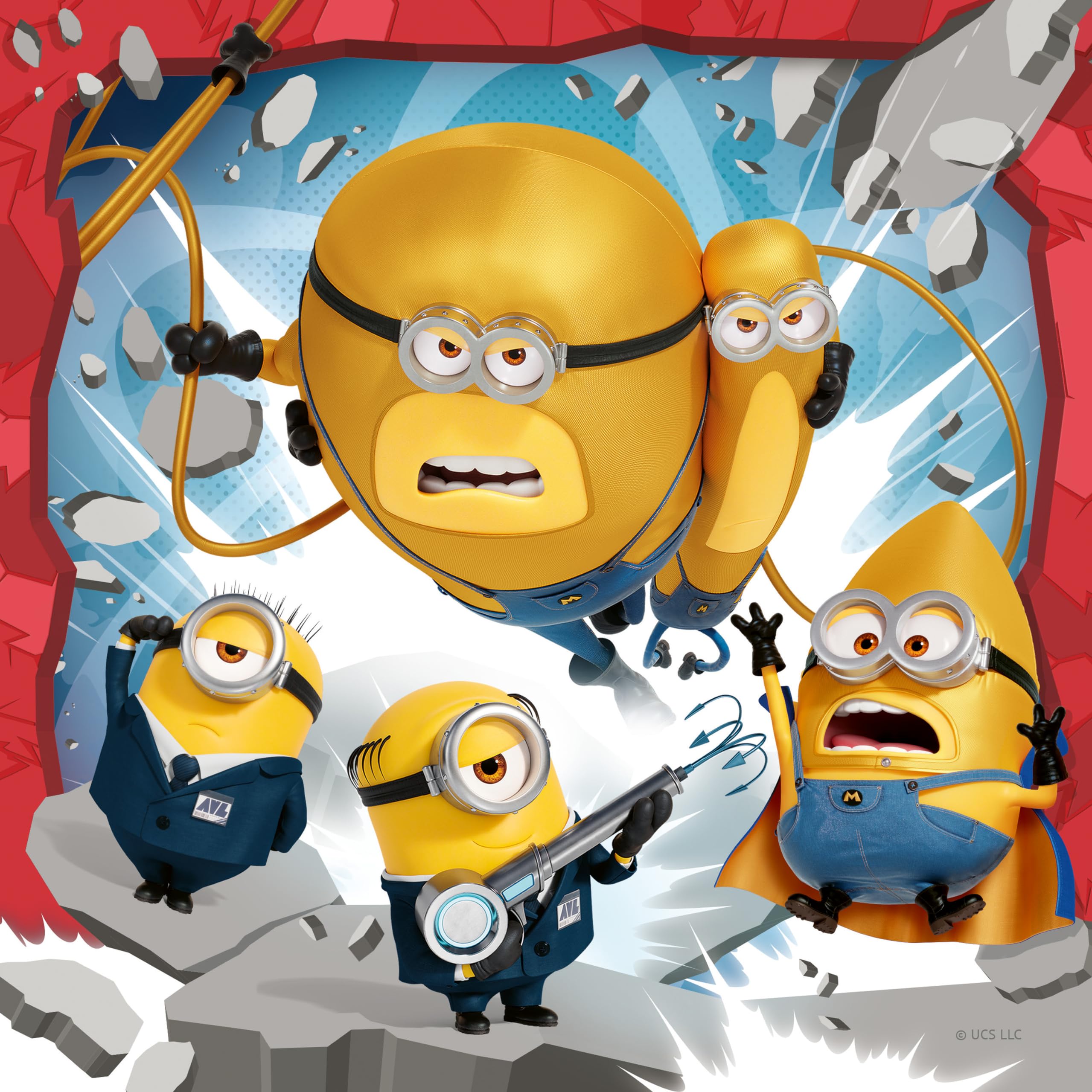 Ravensburger Despicable Me 4 Minions Jigsaw Puzzles - 3 x 49 Pieces | Ages 5+