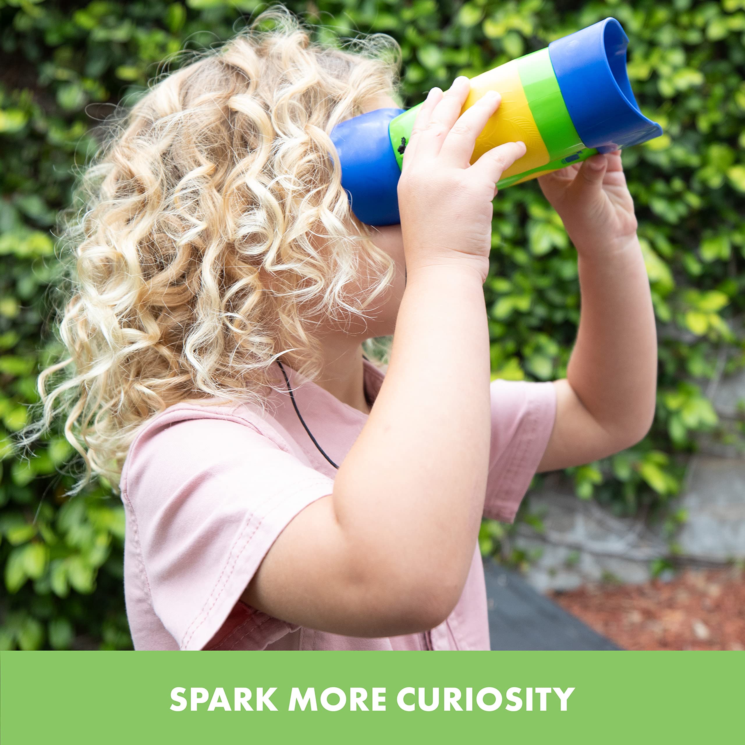Learning Resources GeoSafari Jr. Kidnoculars - Binoculars for Toddlers & Kids, 2x Magnification, Ages 3+ 2