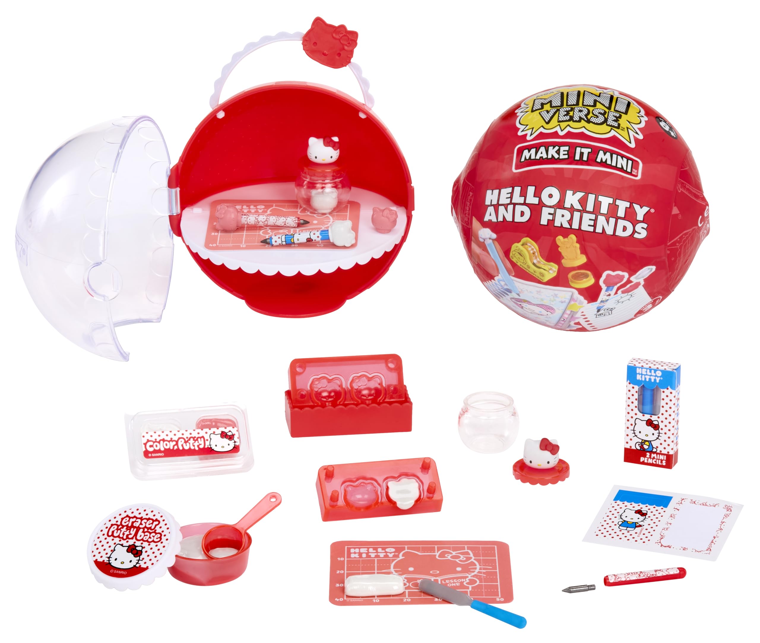 MGA's Miniverse Make It Mini Hello Kitty and Friends Series 3 - Mini Collectible Stationery Set